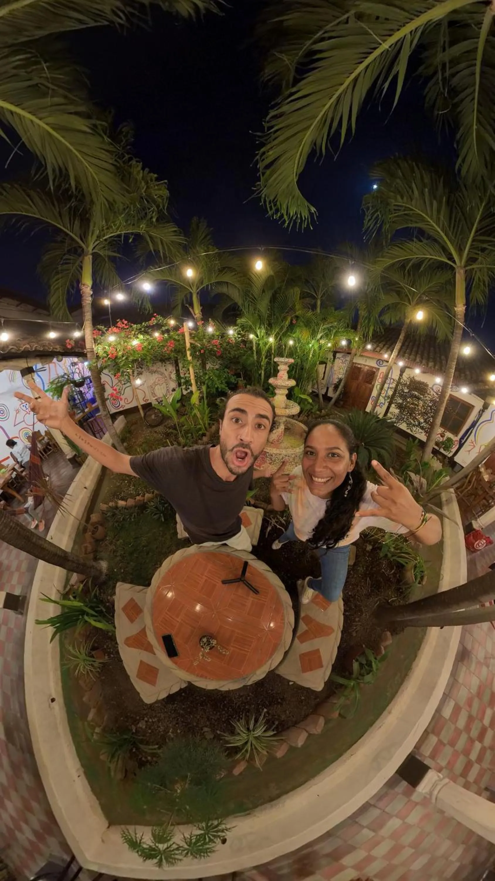 Garden in Cueva Nica