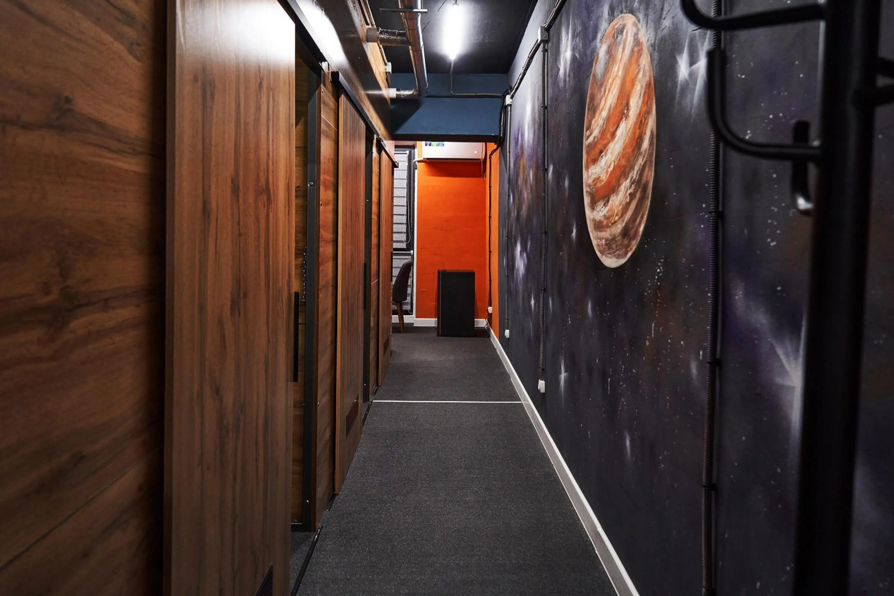 Property building in Gagarin Capsule Hotel