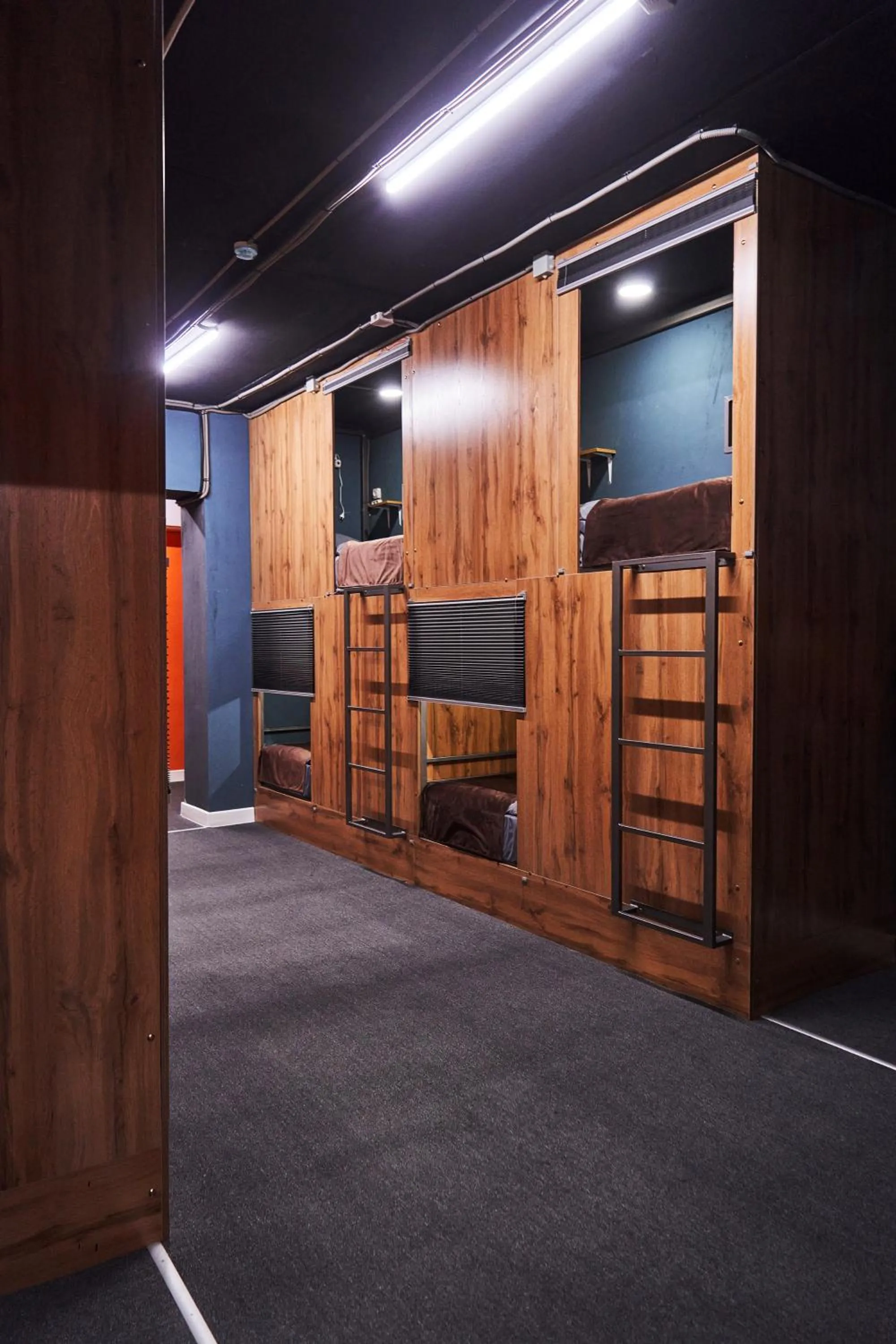 wardrobe in Gagarin Capsule Hotel