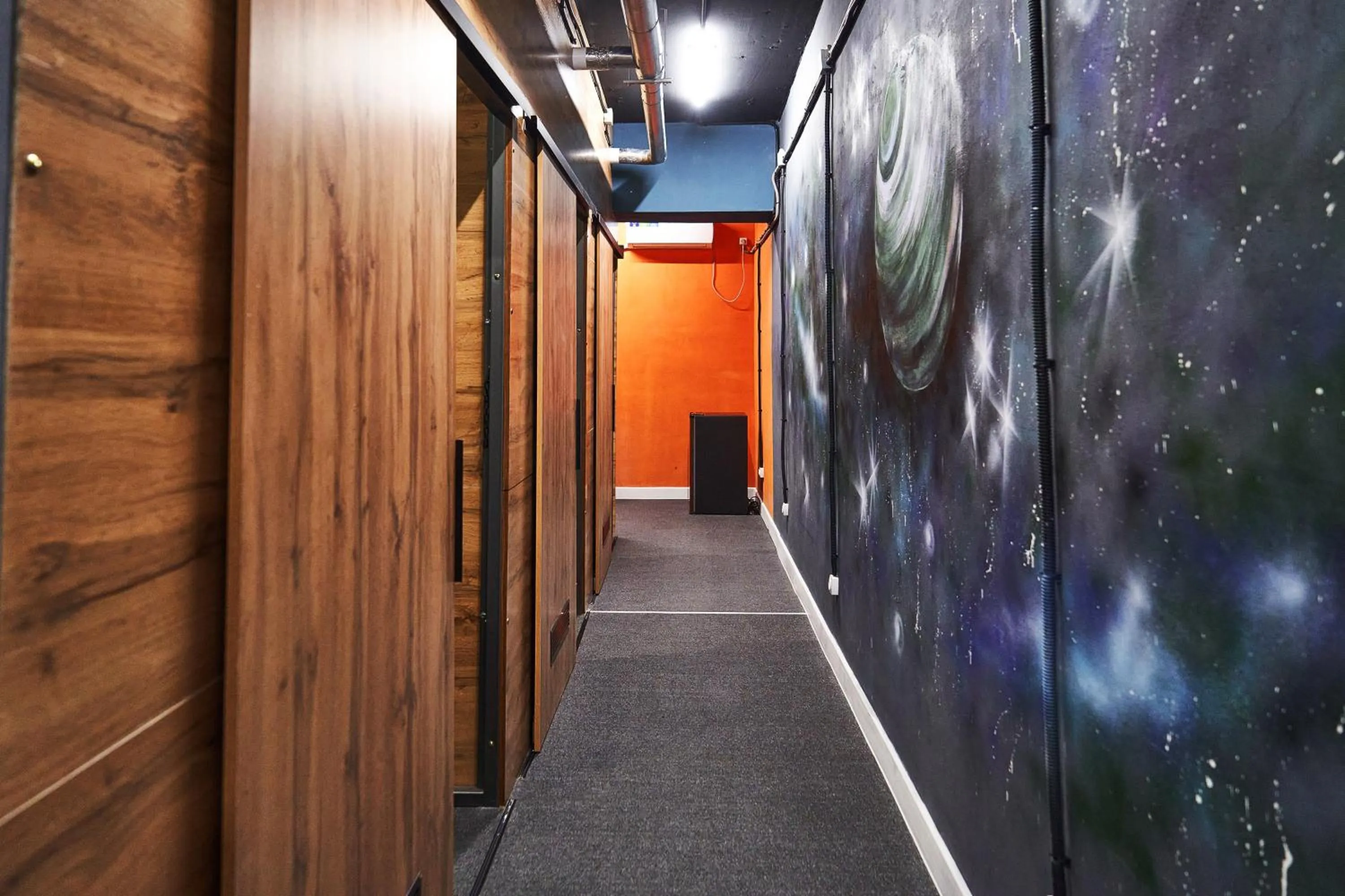 Photo of the whole room in Gagarin Capsule Hotel