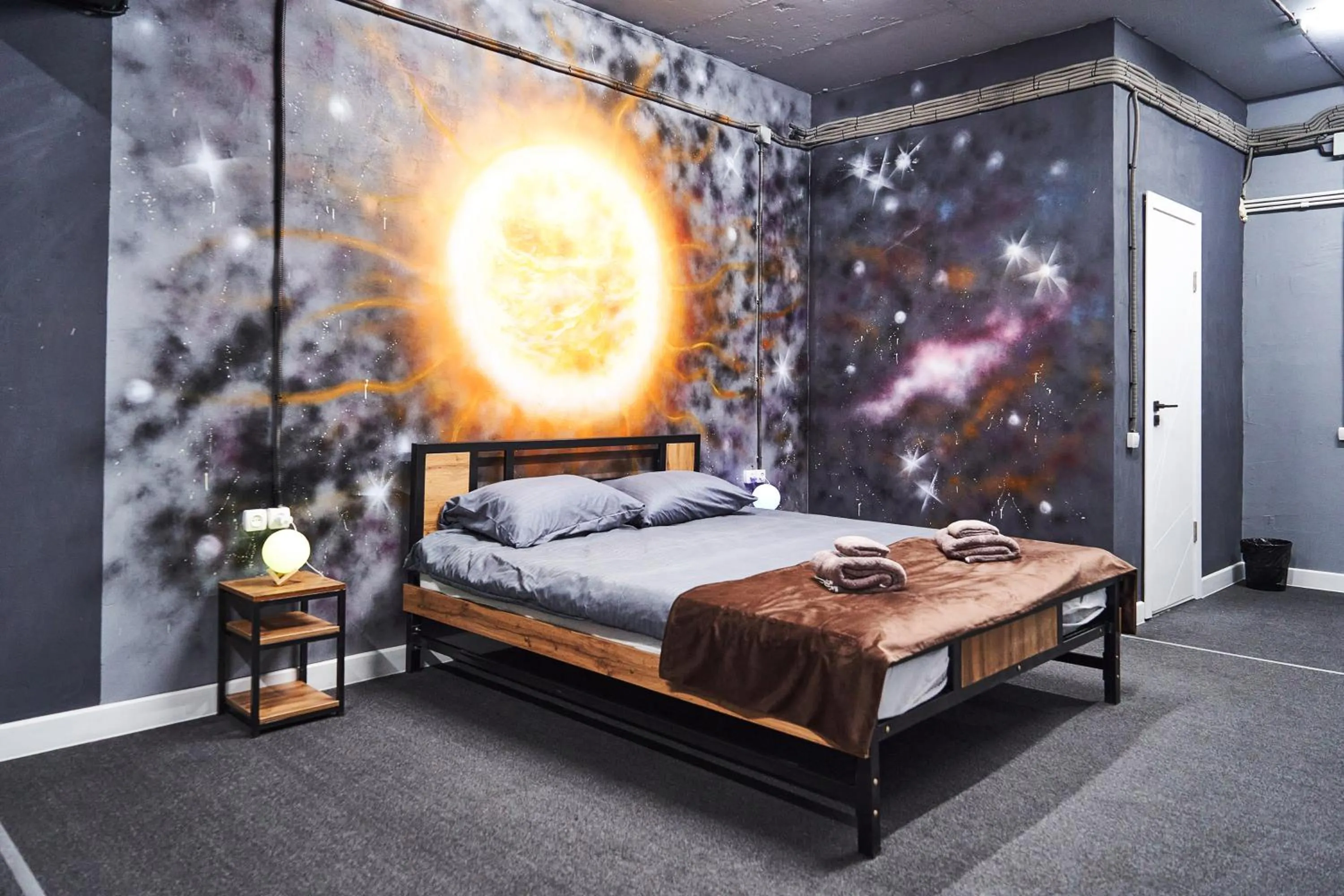 Bed in Gagarin Capsule Hotel