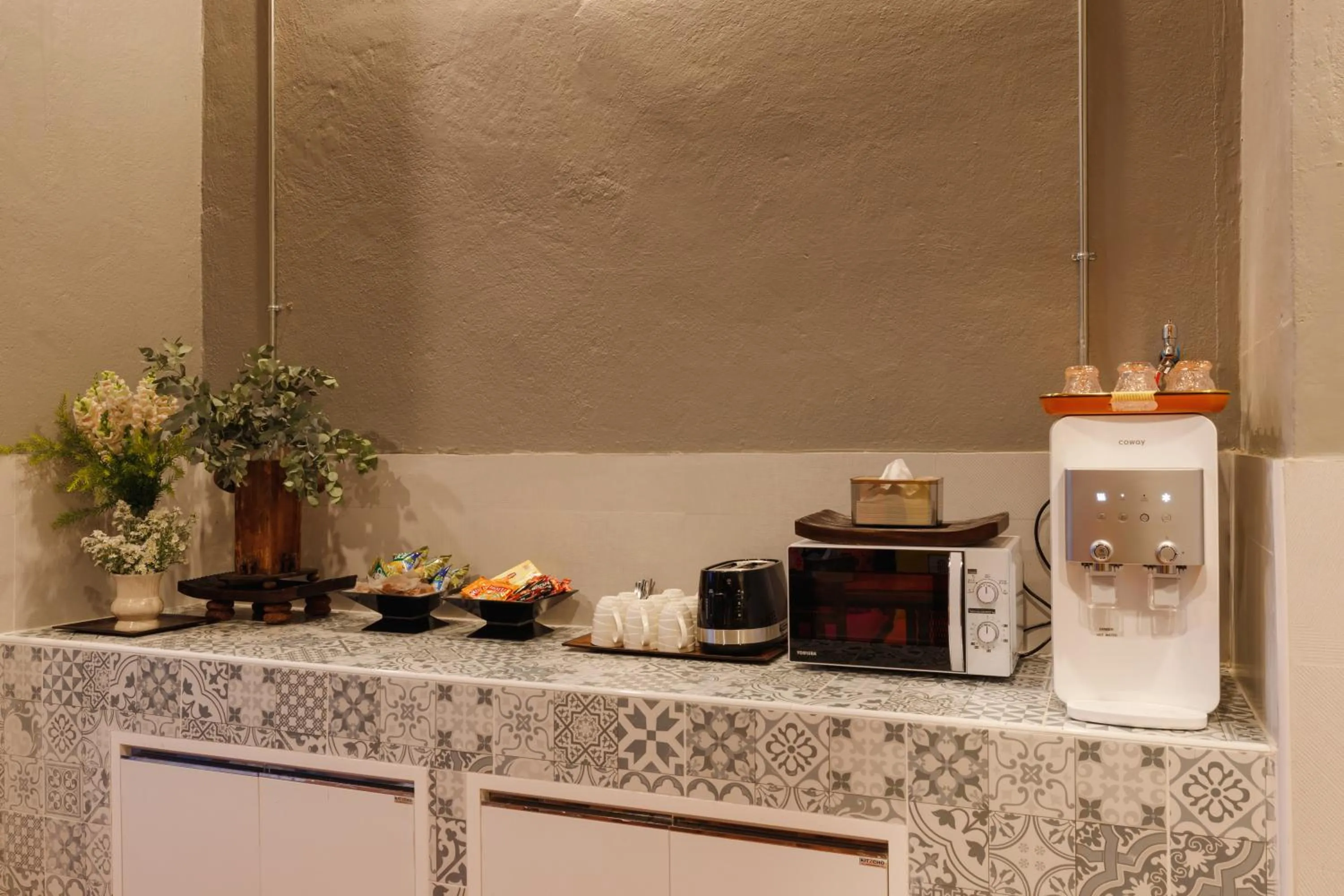 Coffee/tea facilities in ILILI House