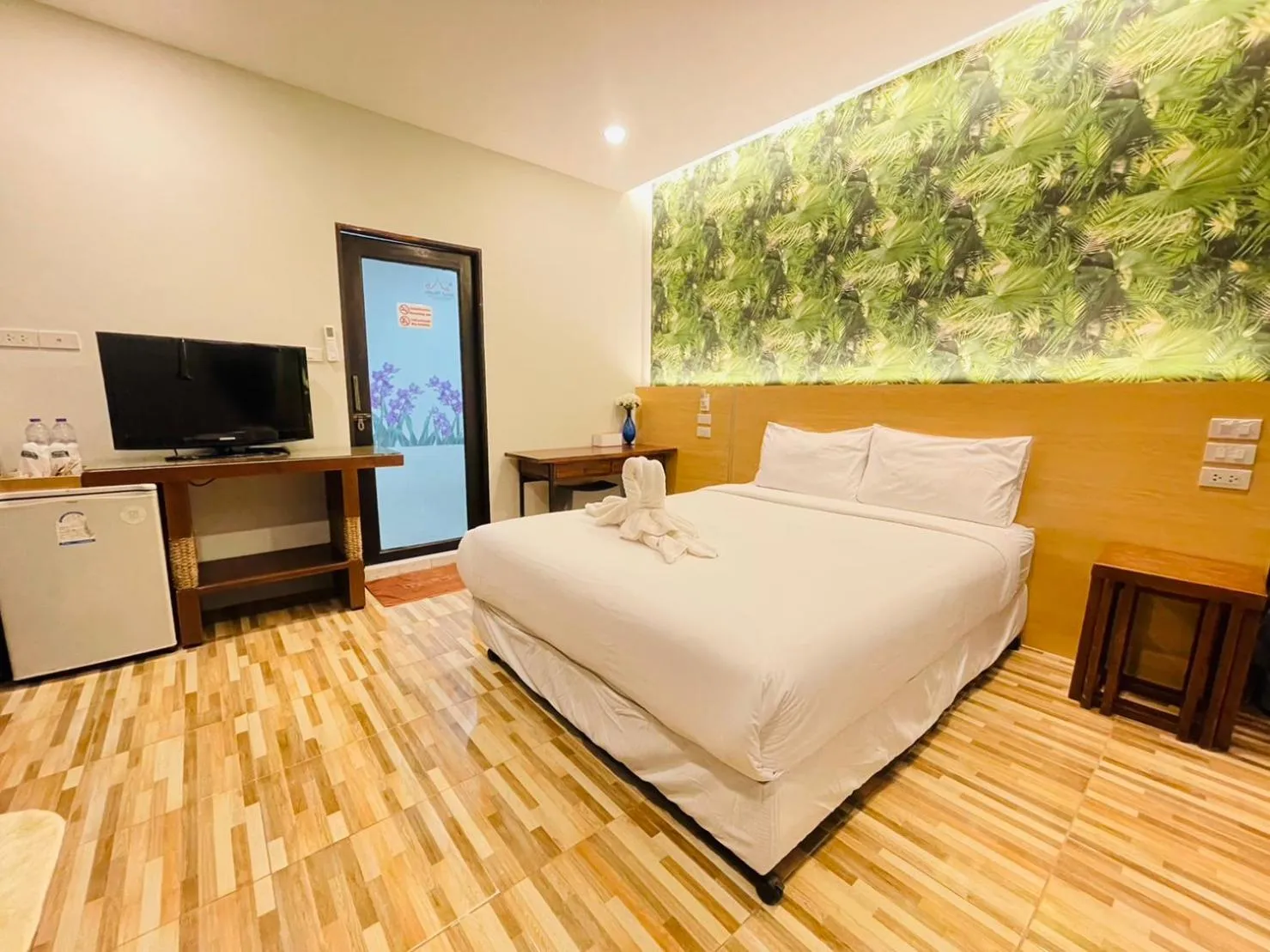 Bed in สงขลาคีรี รีสอร์ท SongkhlaKeeree Resort