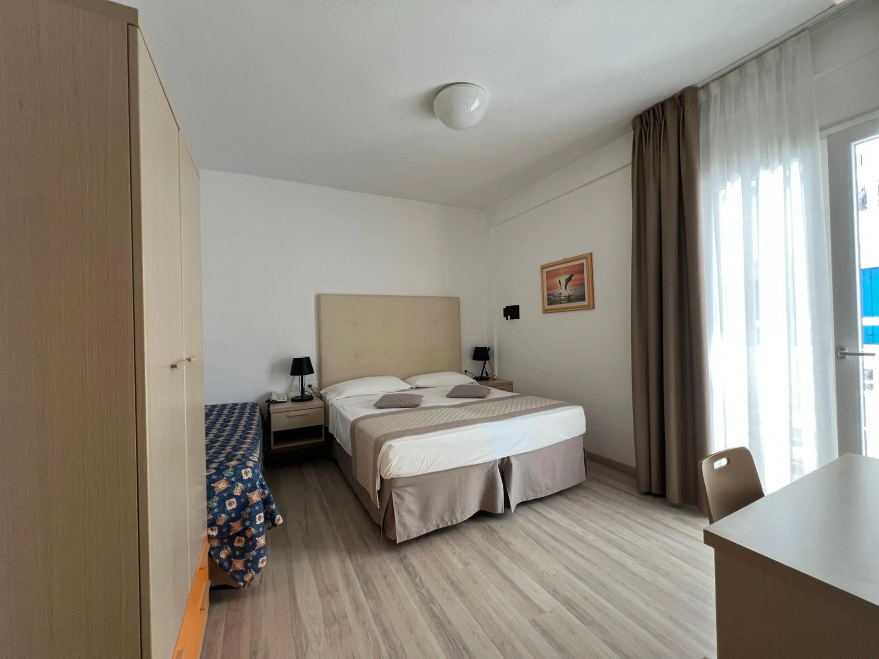 Bedroom, Bed in Hotel Strand a frontemare