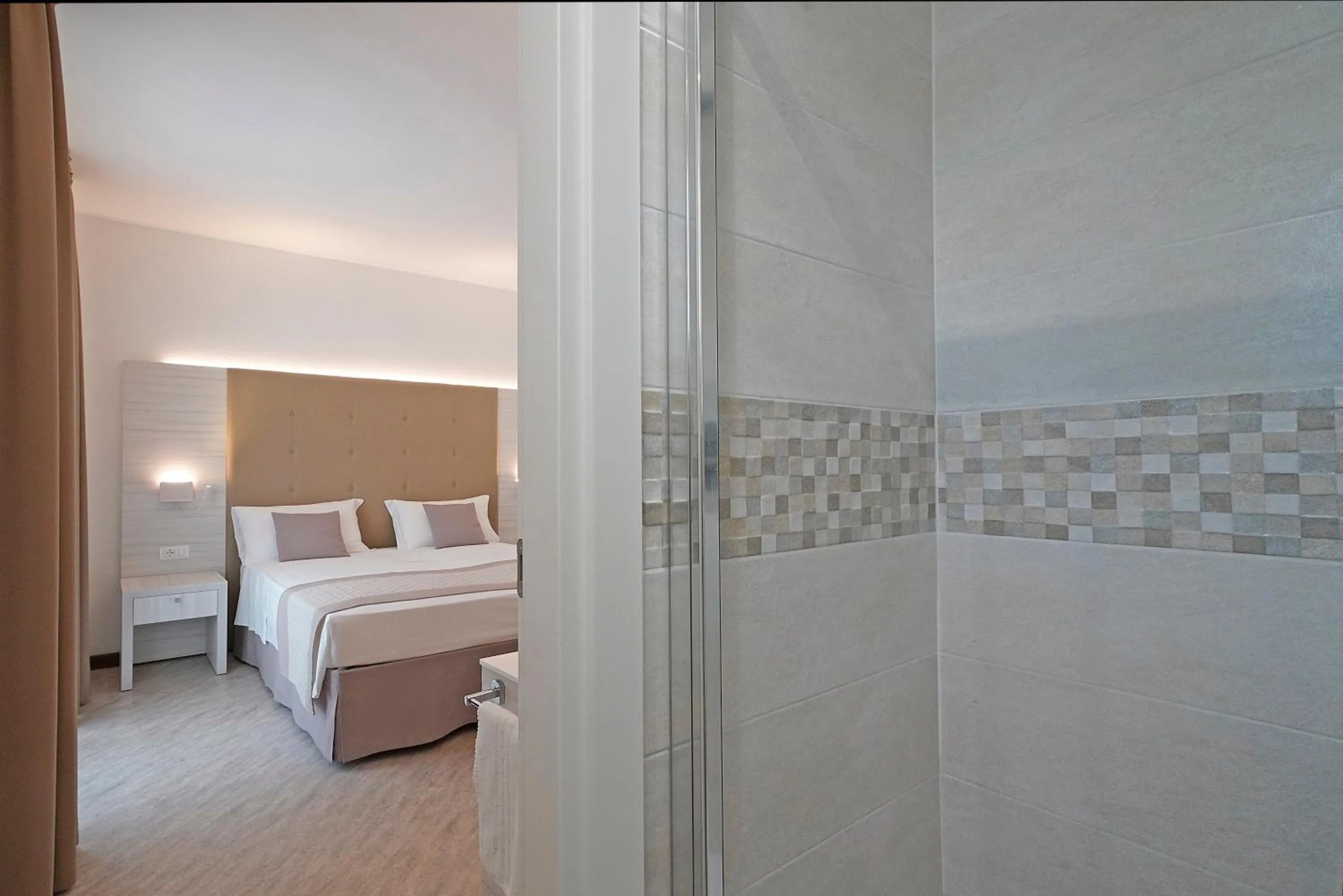 Bed in Hotel Strand a frontemare