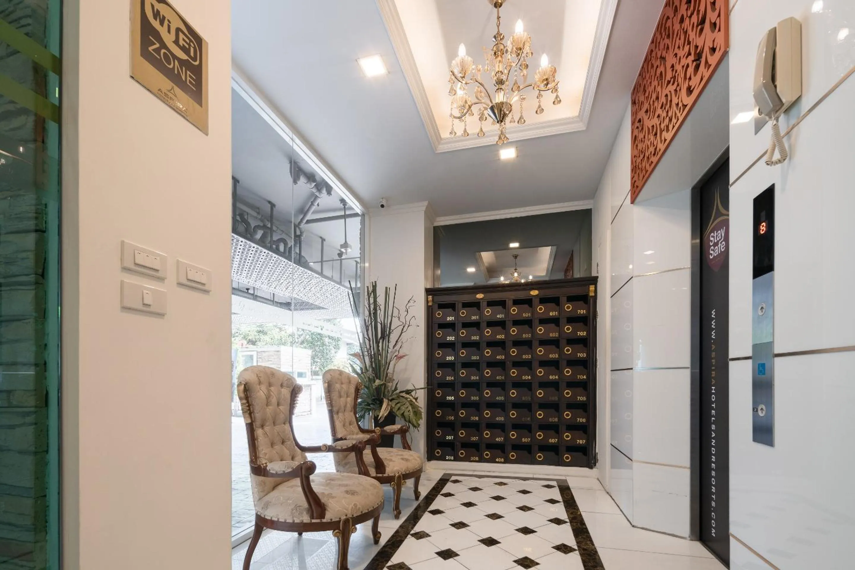 Lobby or reception in Syama Hana Executive Apartments Thonglor