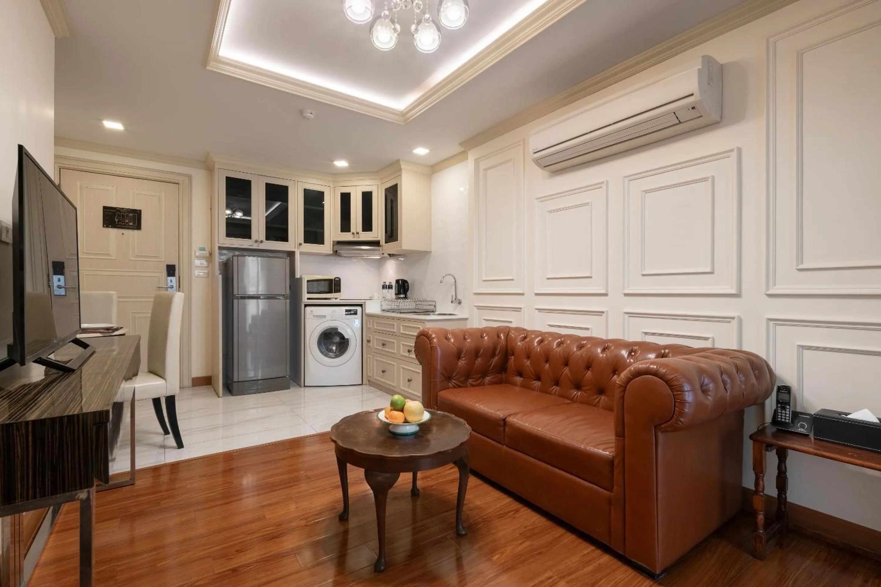Kitchen or kitchenette in Syama Hana Executive Apartments Thonglor