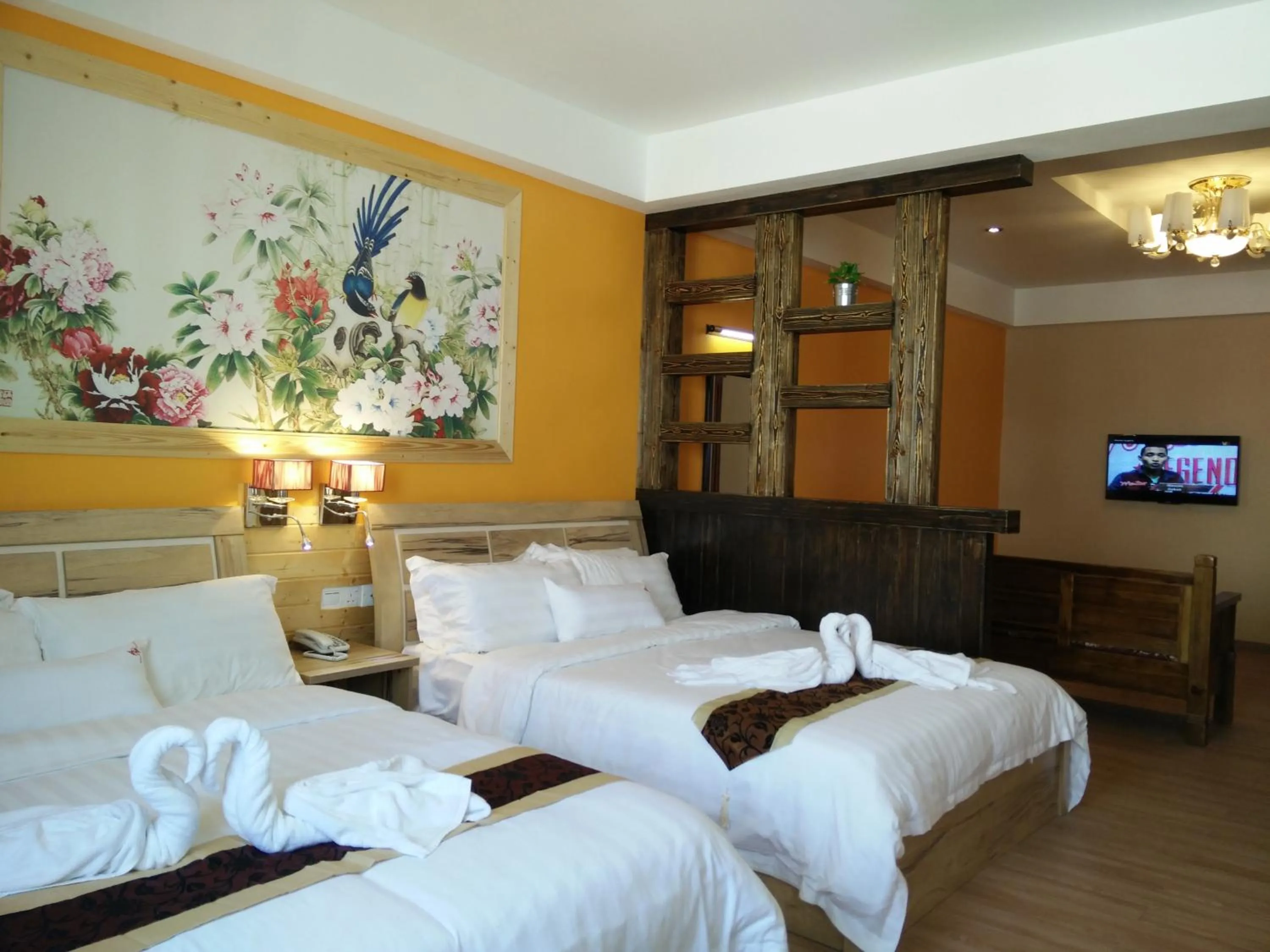 Photo of the whole room, Bed in Hotel Balik Pulau