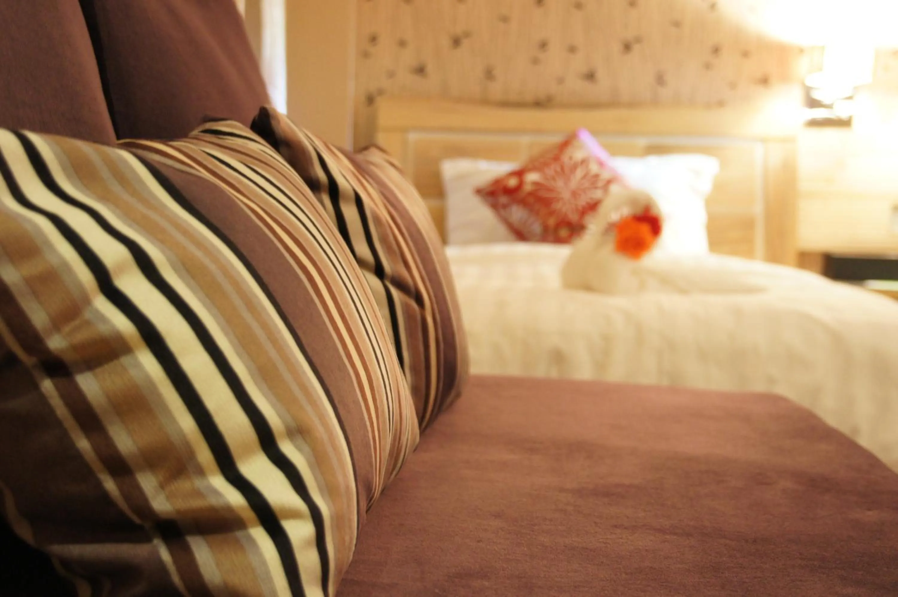 Bed in Hotel Balik Pulau