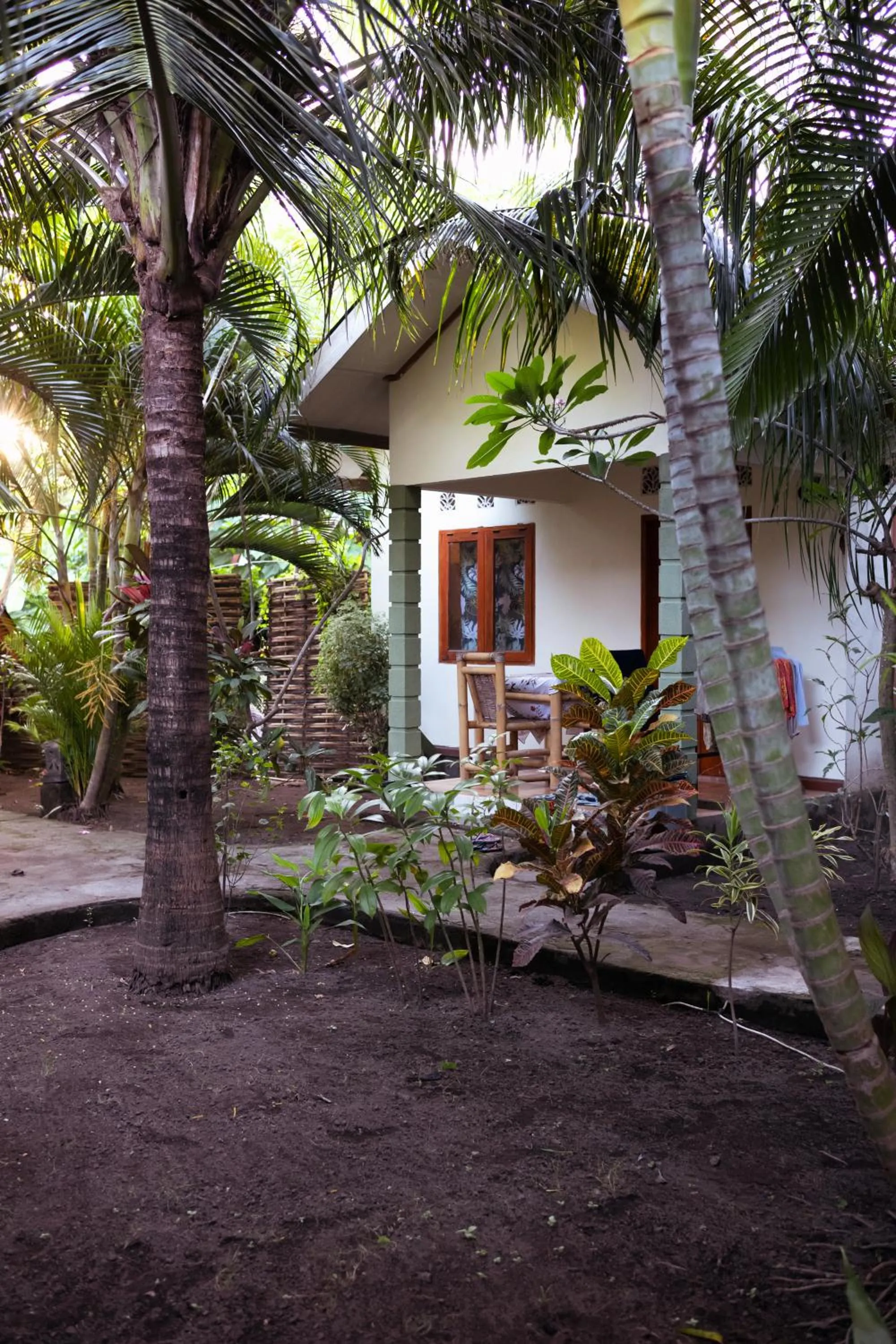 Garden view in Florine's Garden