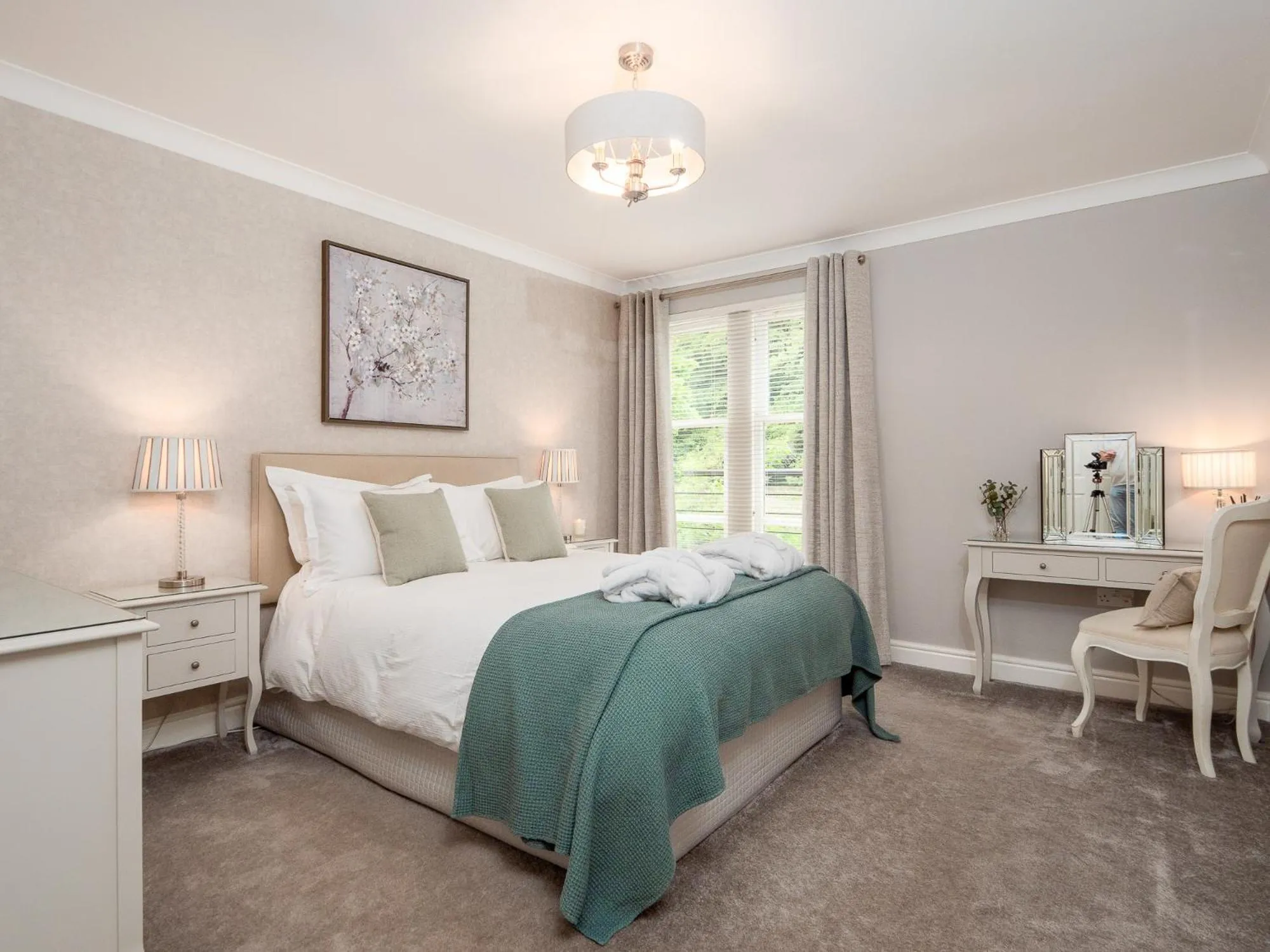 Bed in Durham Riverside Apartments