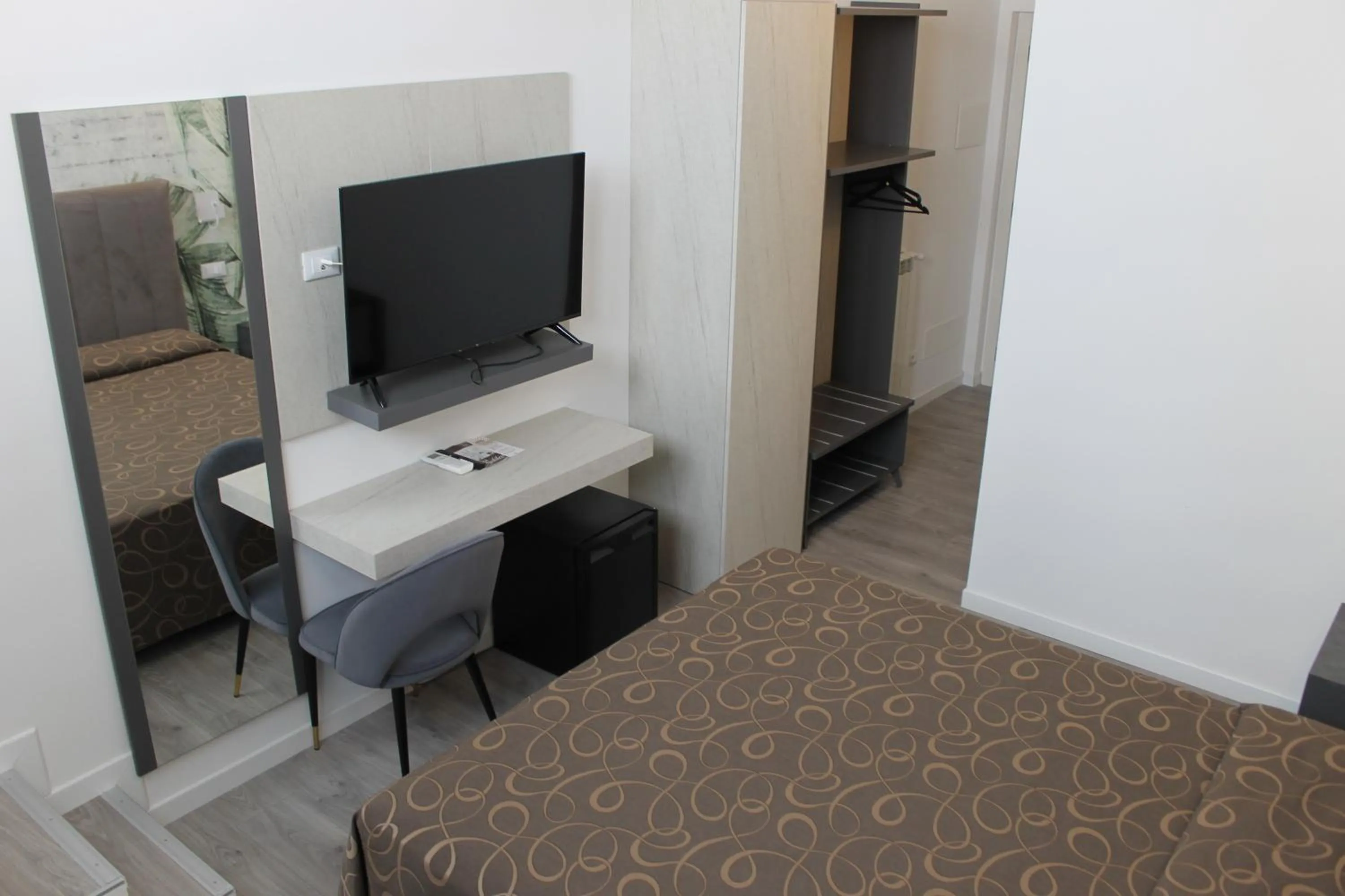 Bed in Hotel Galileo