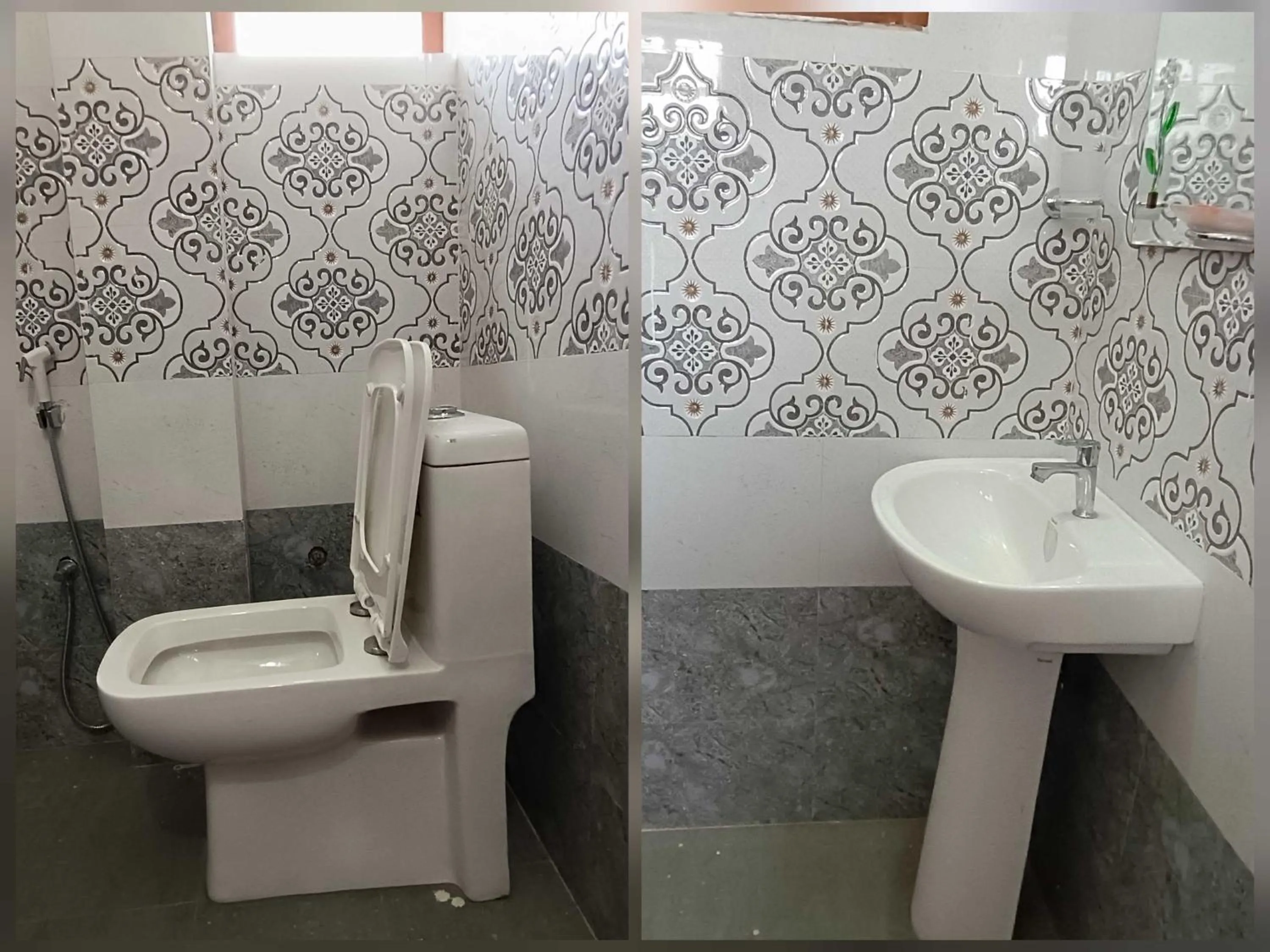 Bathroom in Hotel O Home Kanak Hotel & Resort Homestay