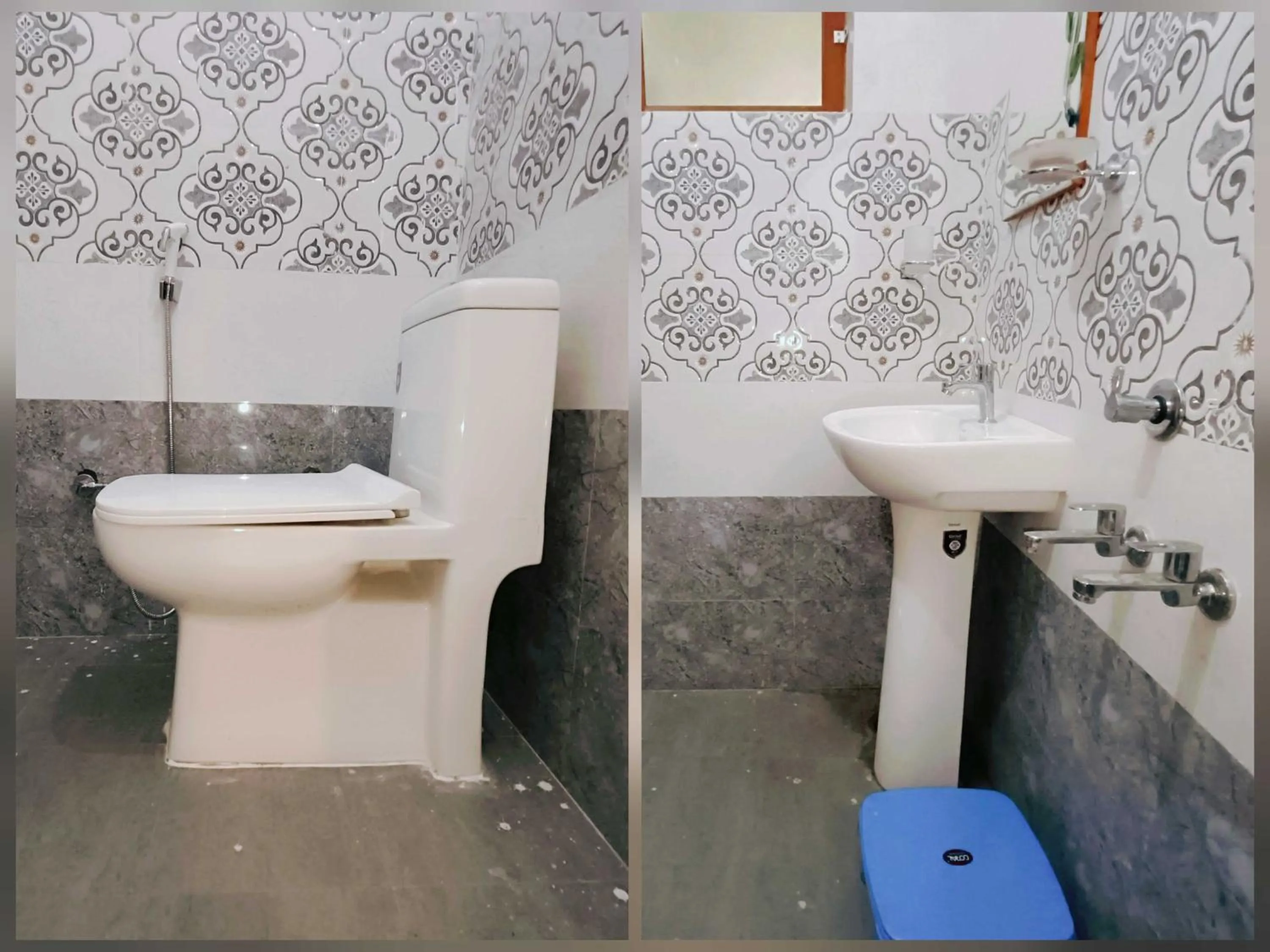 Bathroom in Hotel O Home Kanak Hotel & Resort Homestay