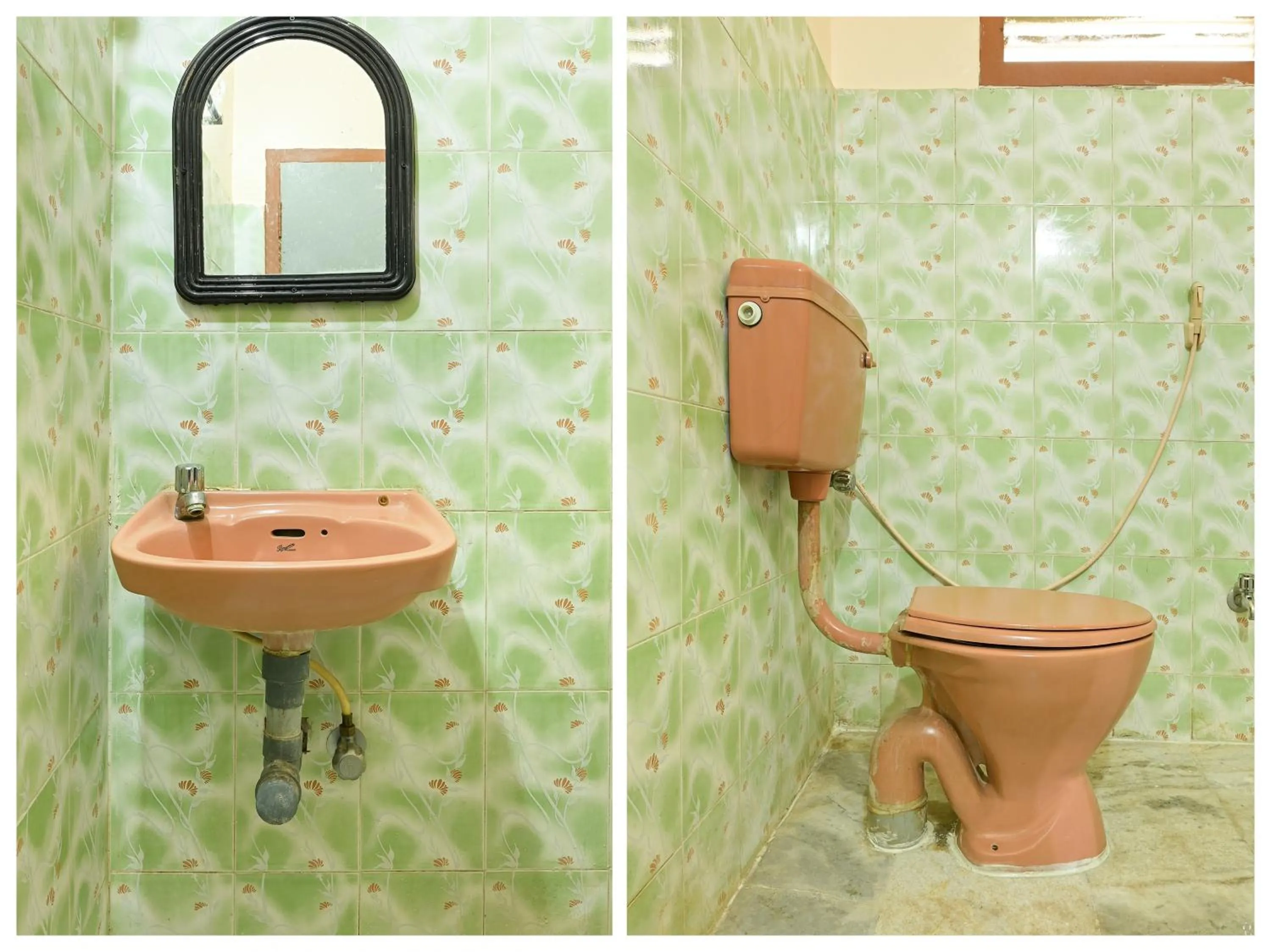 Bathroom in Hotel O Vel Vel Guest House