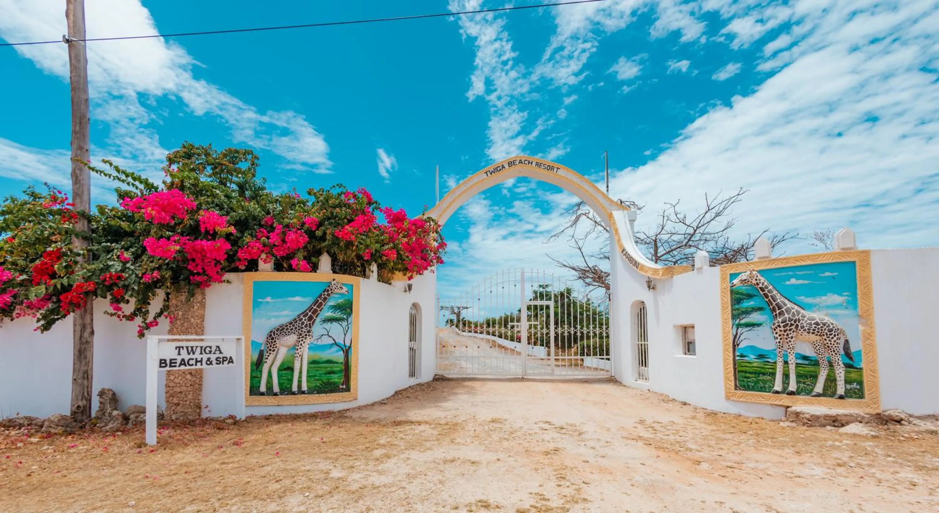 Property building in Twiga Beach Resort