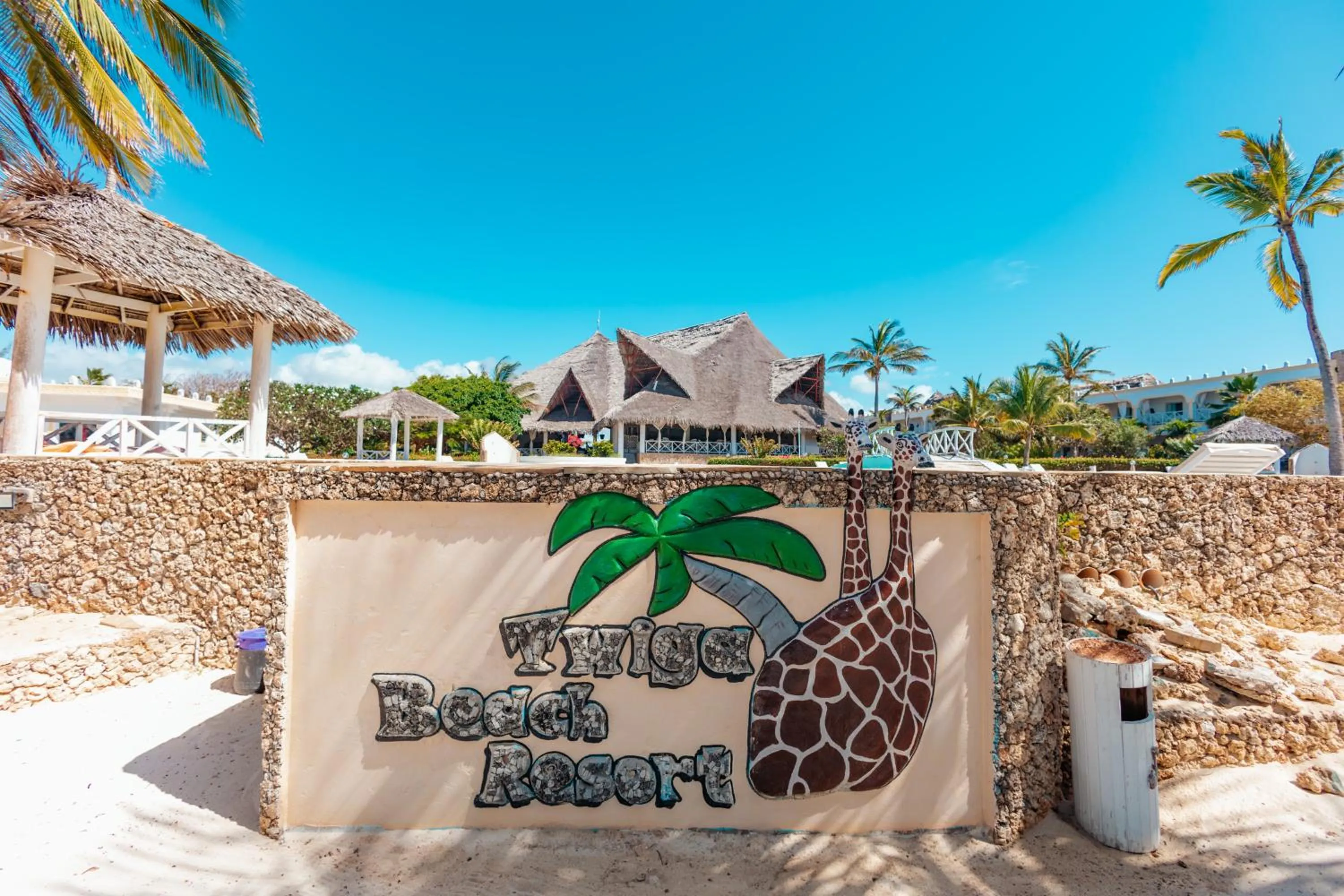 Logo/Certificate/Sign in Twiga Beach Resort