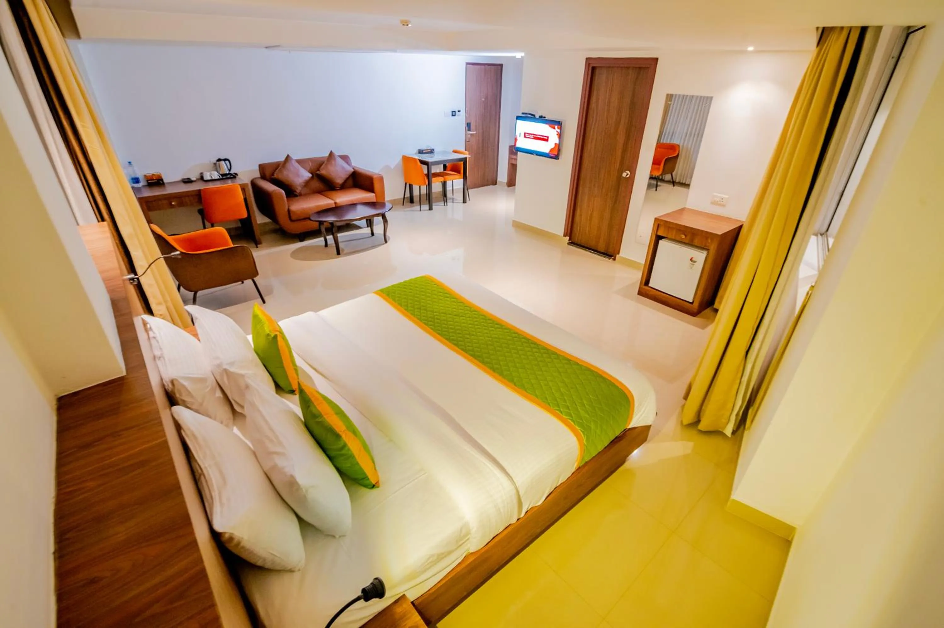 Bedroom in Hotel Seven Lights