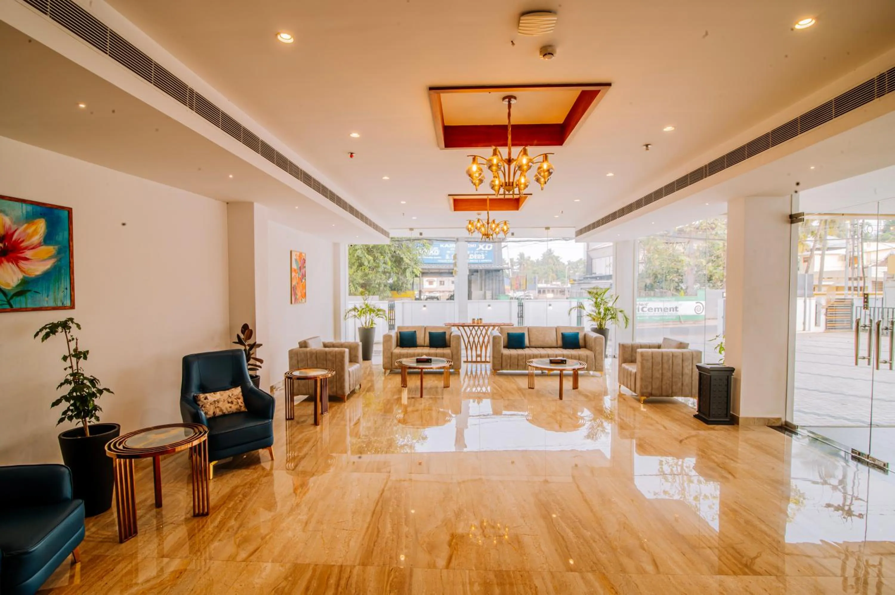 Lobby or reception in Hotel Seven Lights