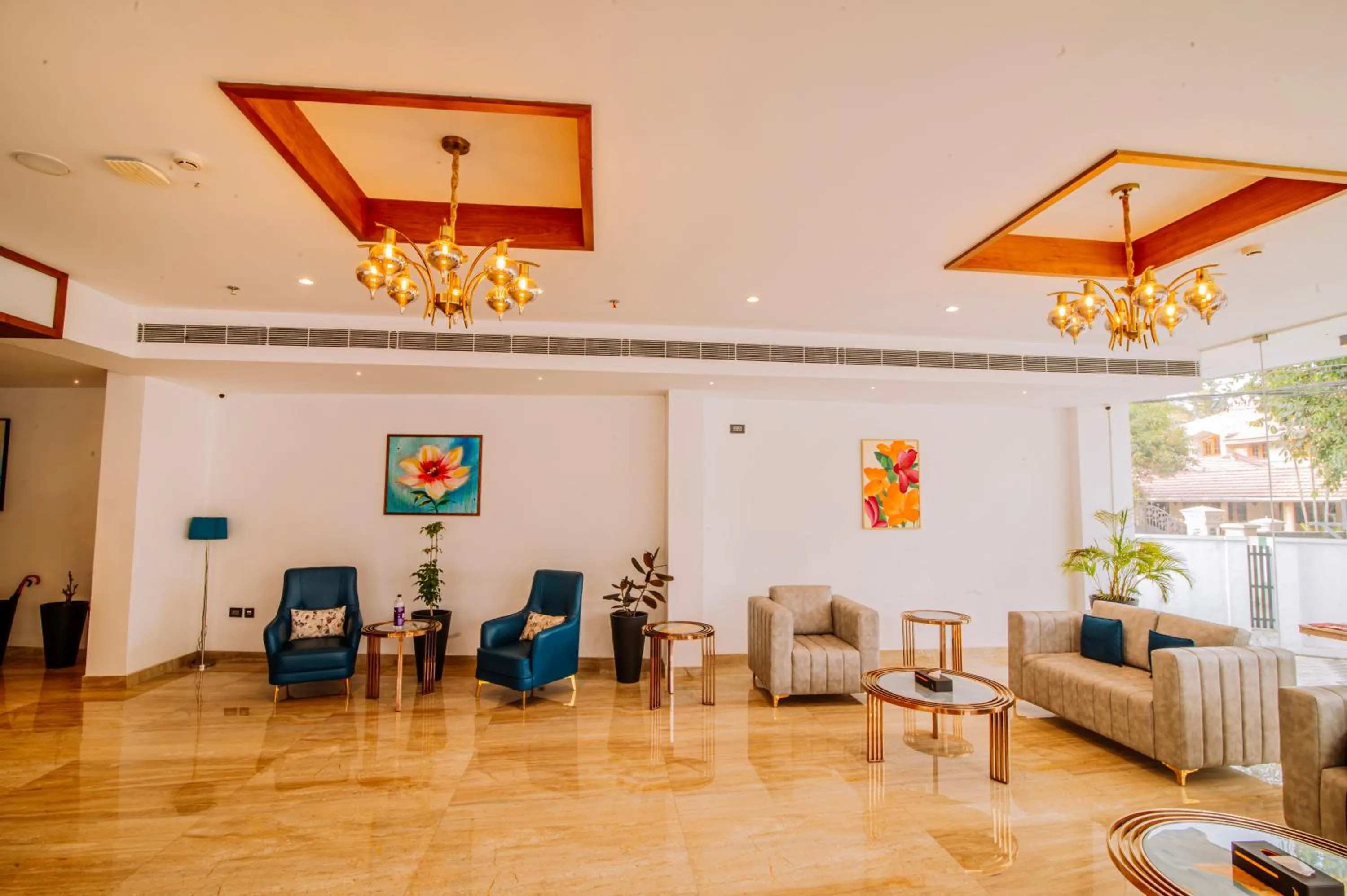 Lobby or reception in Hotel Seven Lights