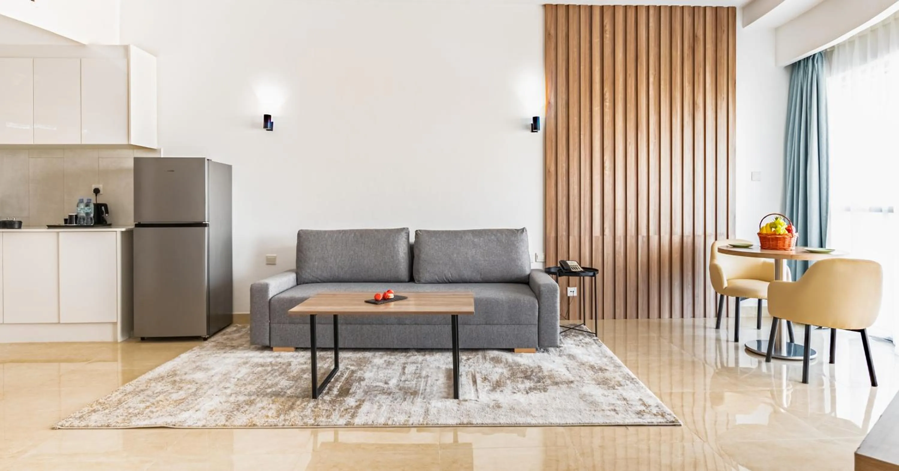 Kitchen or kitchenette in Pyramisa Hotel Apartments