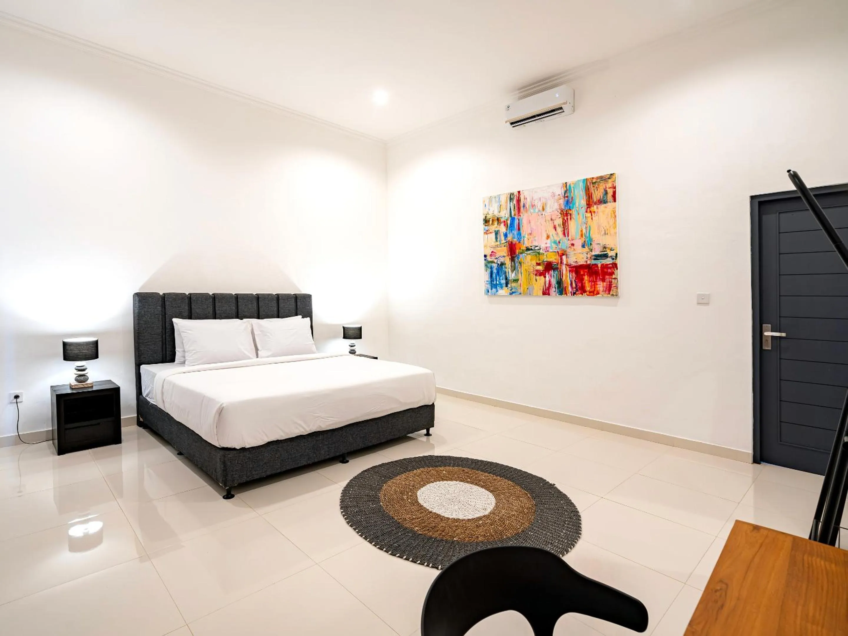 Bedroom, Bed in Villa Katrin - Canggu