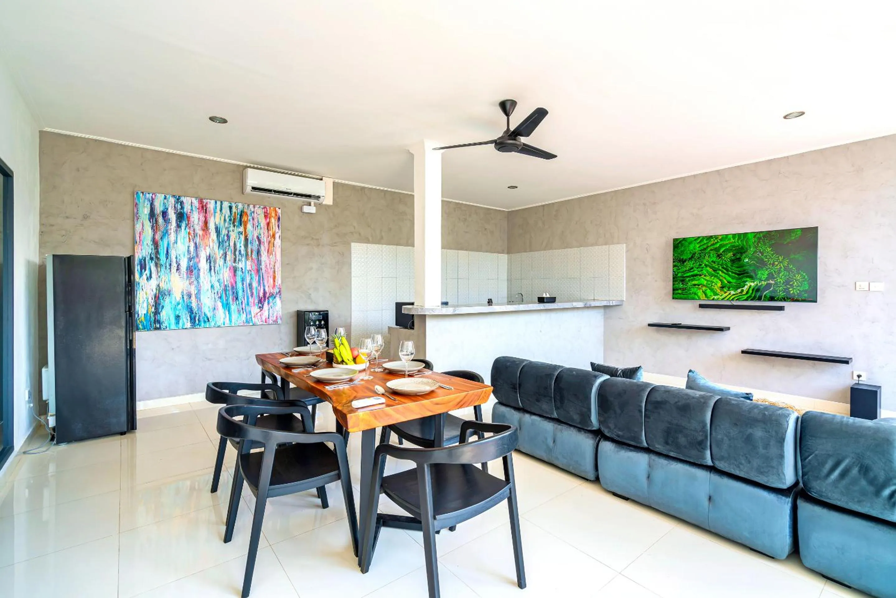 Dining area in Villa Katrin - Canggu