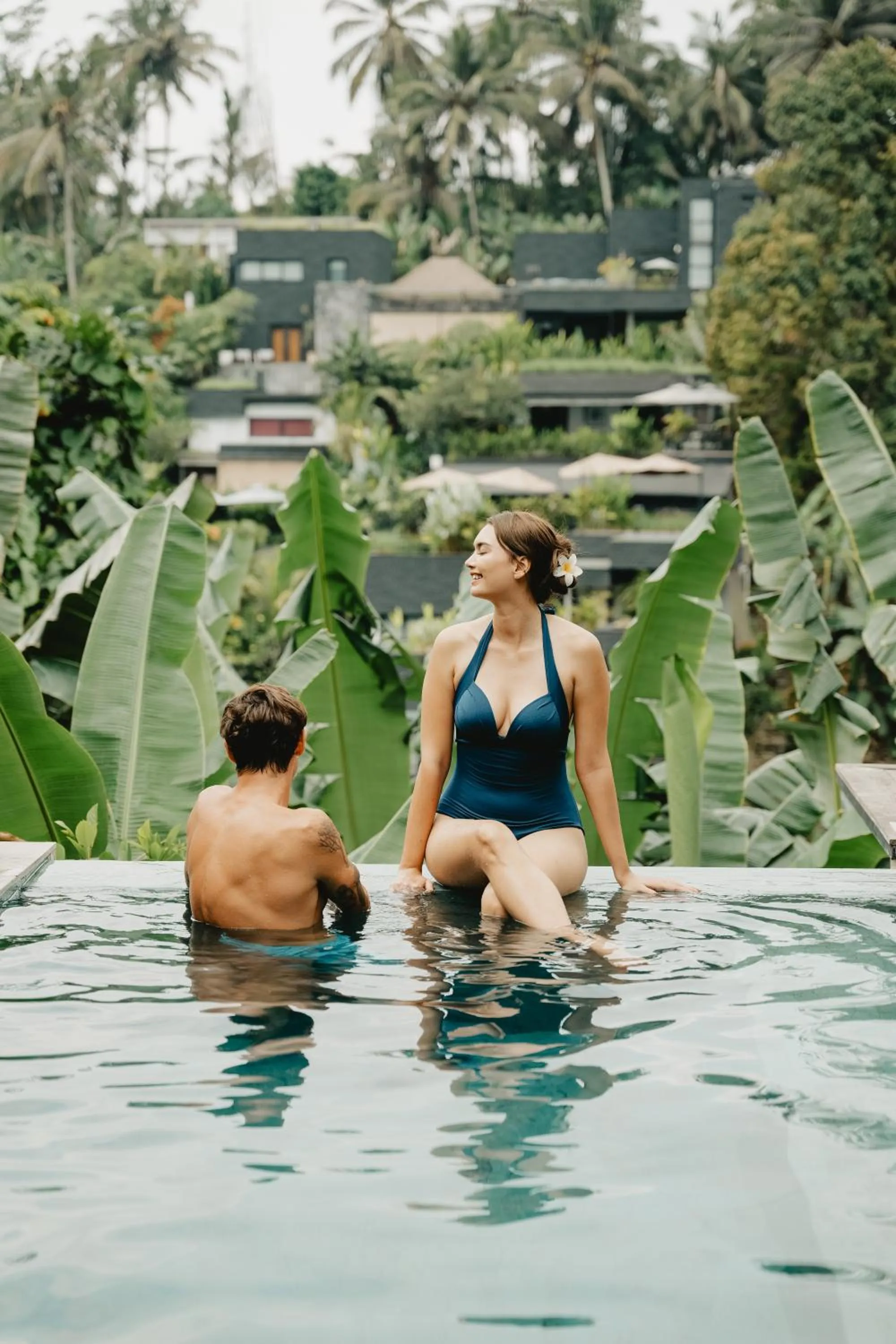 People in Magical Jungle Resort