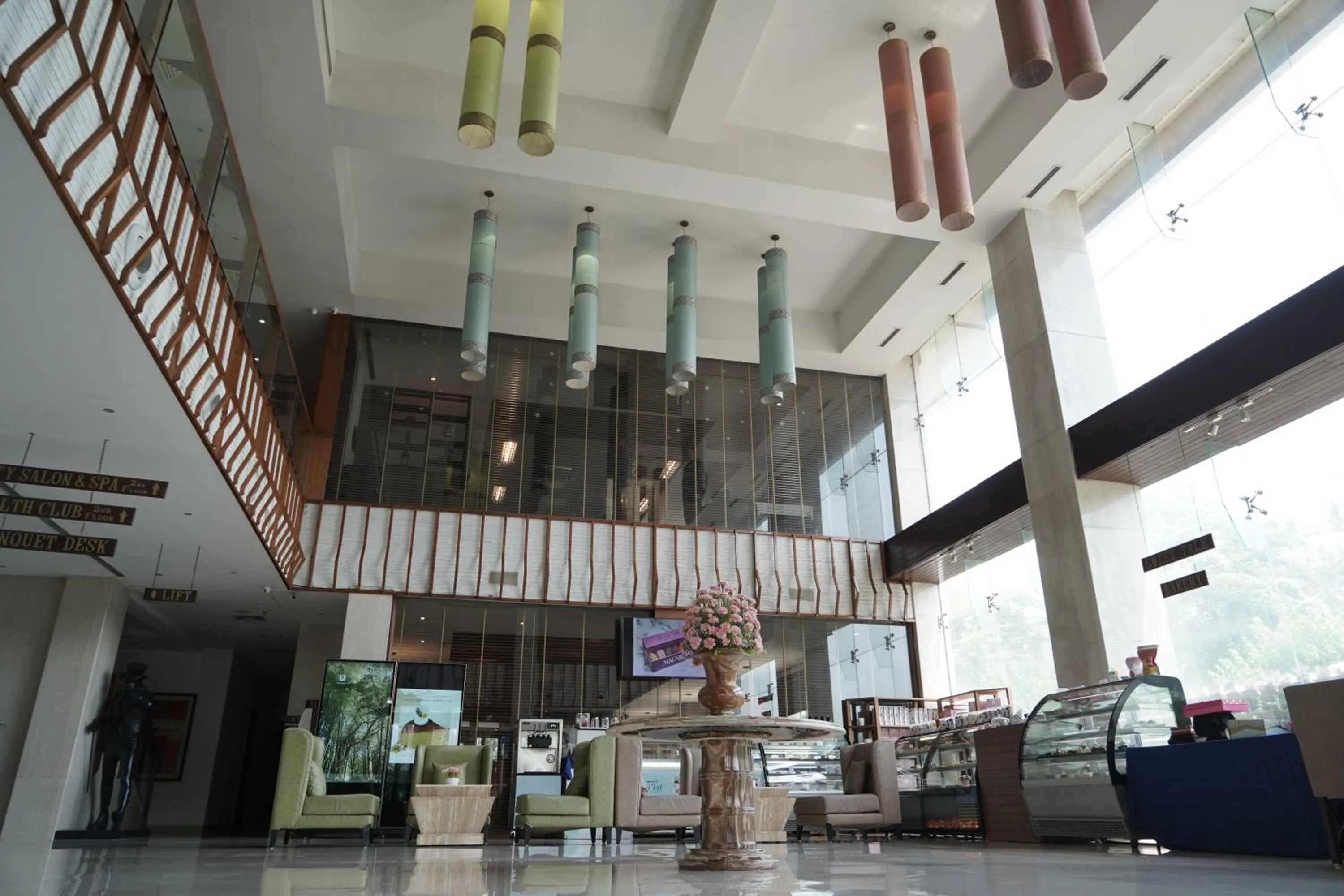 Lobby or reception in The Alcor Hotel