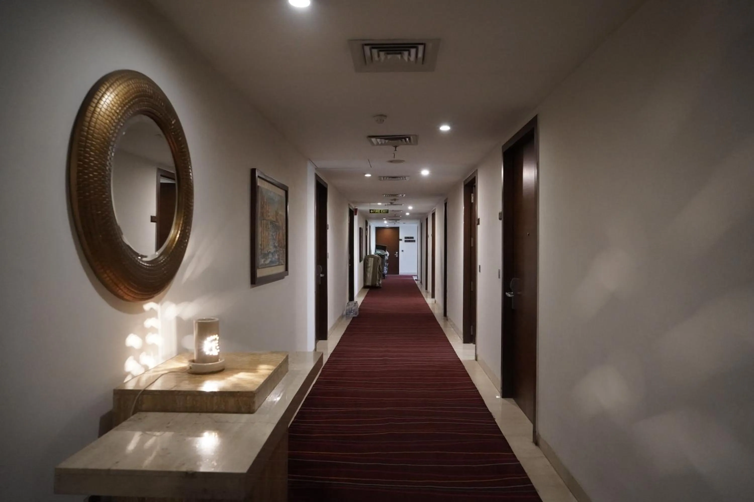 Floor plan in The Alcor Hotel