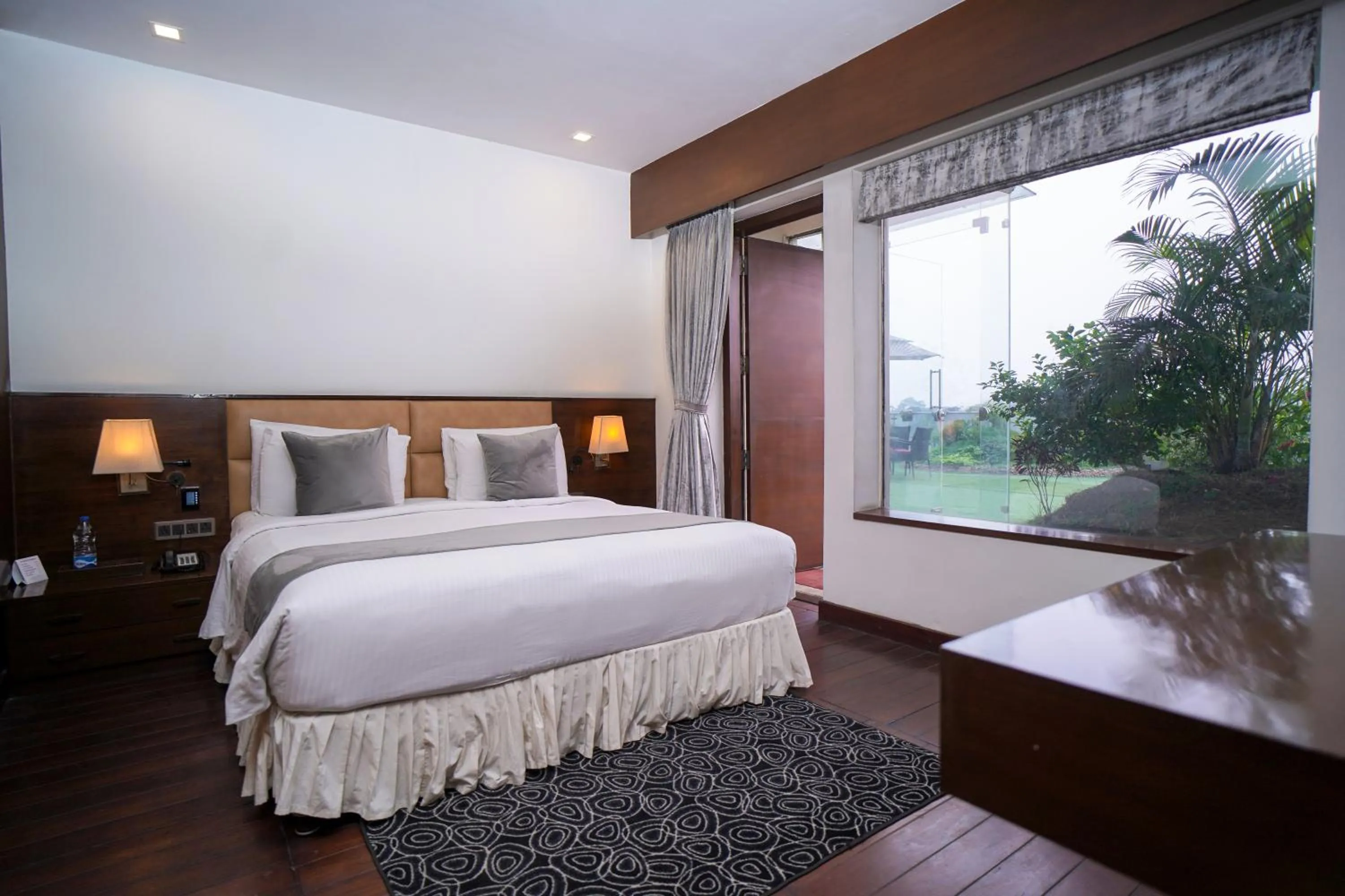 Natural landscape, Bed in The Alcor Hotel