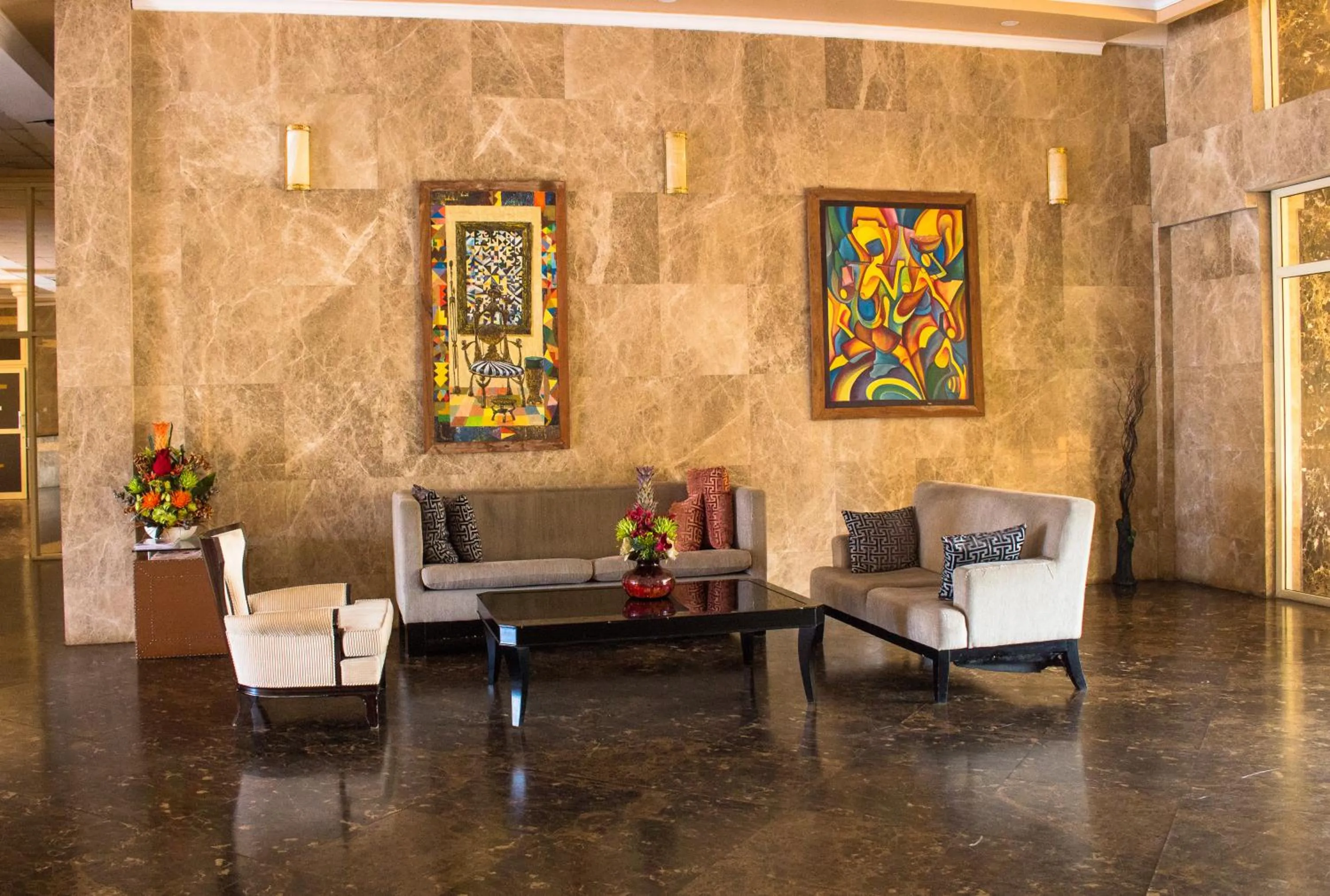 Lobby or reception in Landmark Mbezi Beach Resort