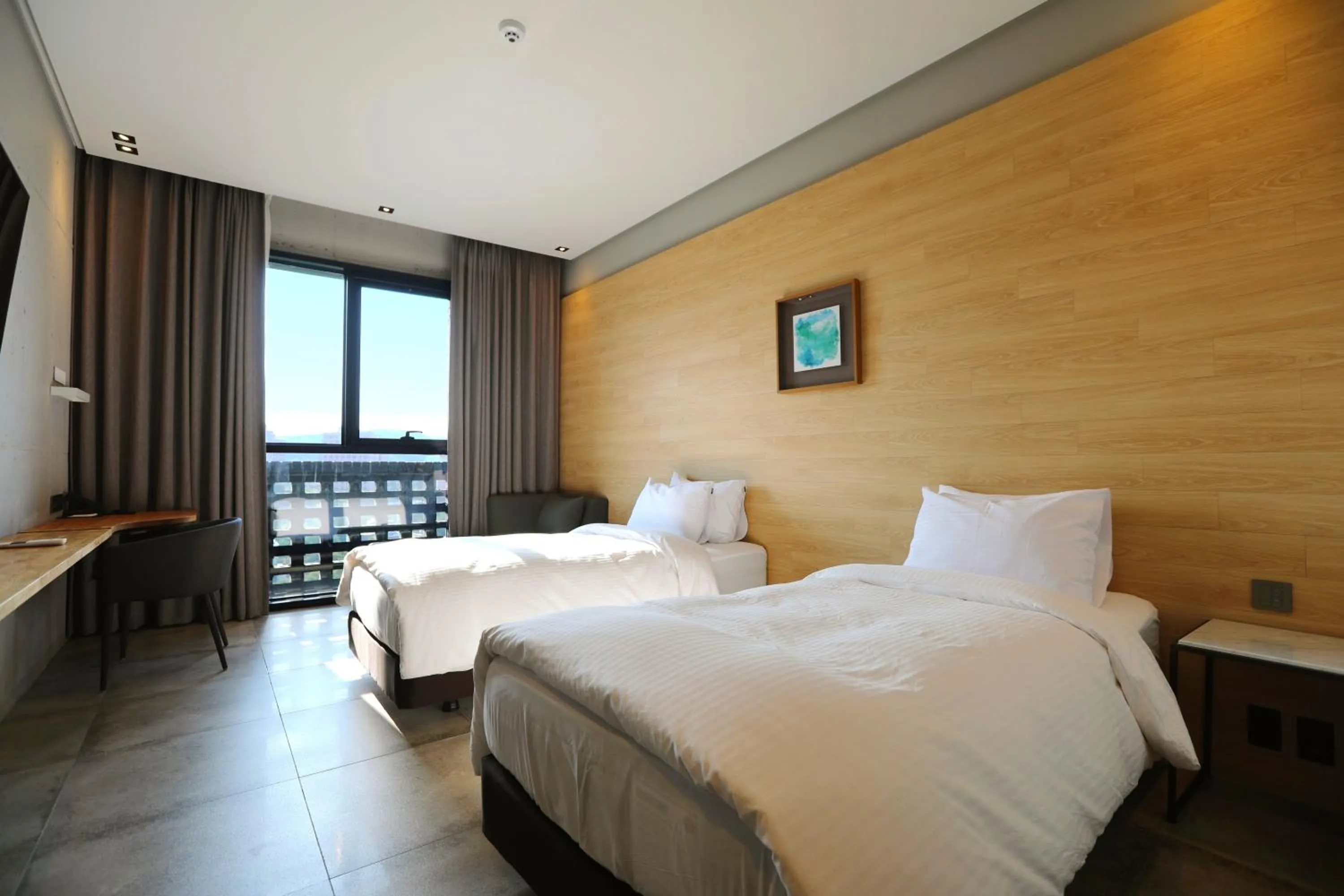 Bed in The Hong C Hotel