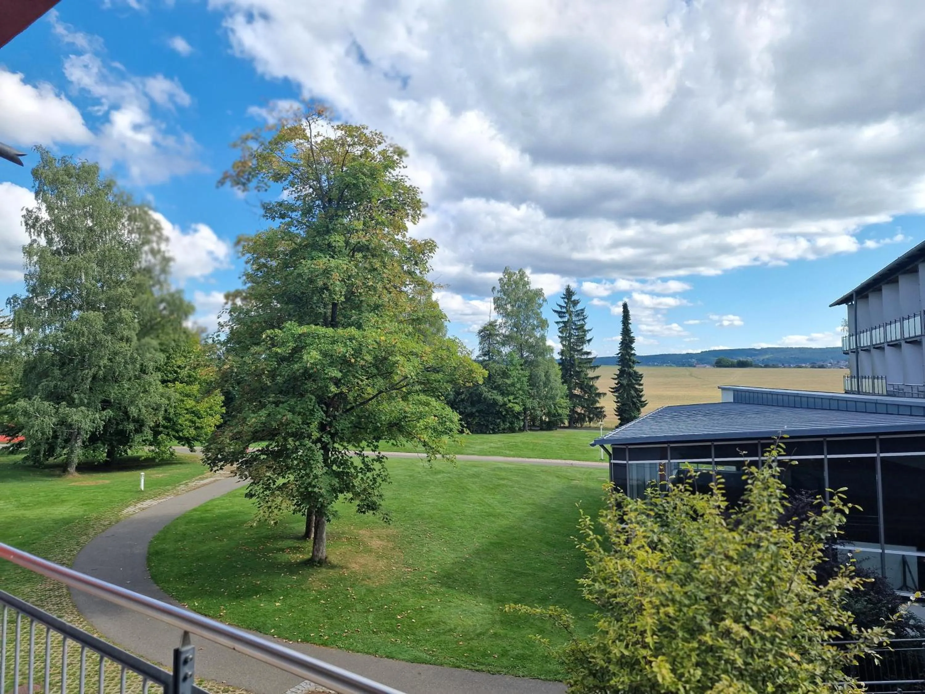 Property building in Green Night Hotel
