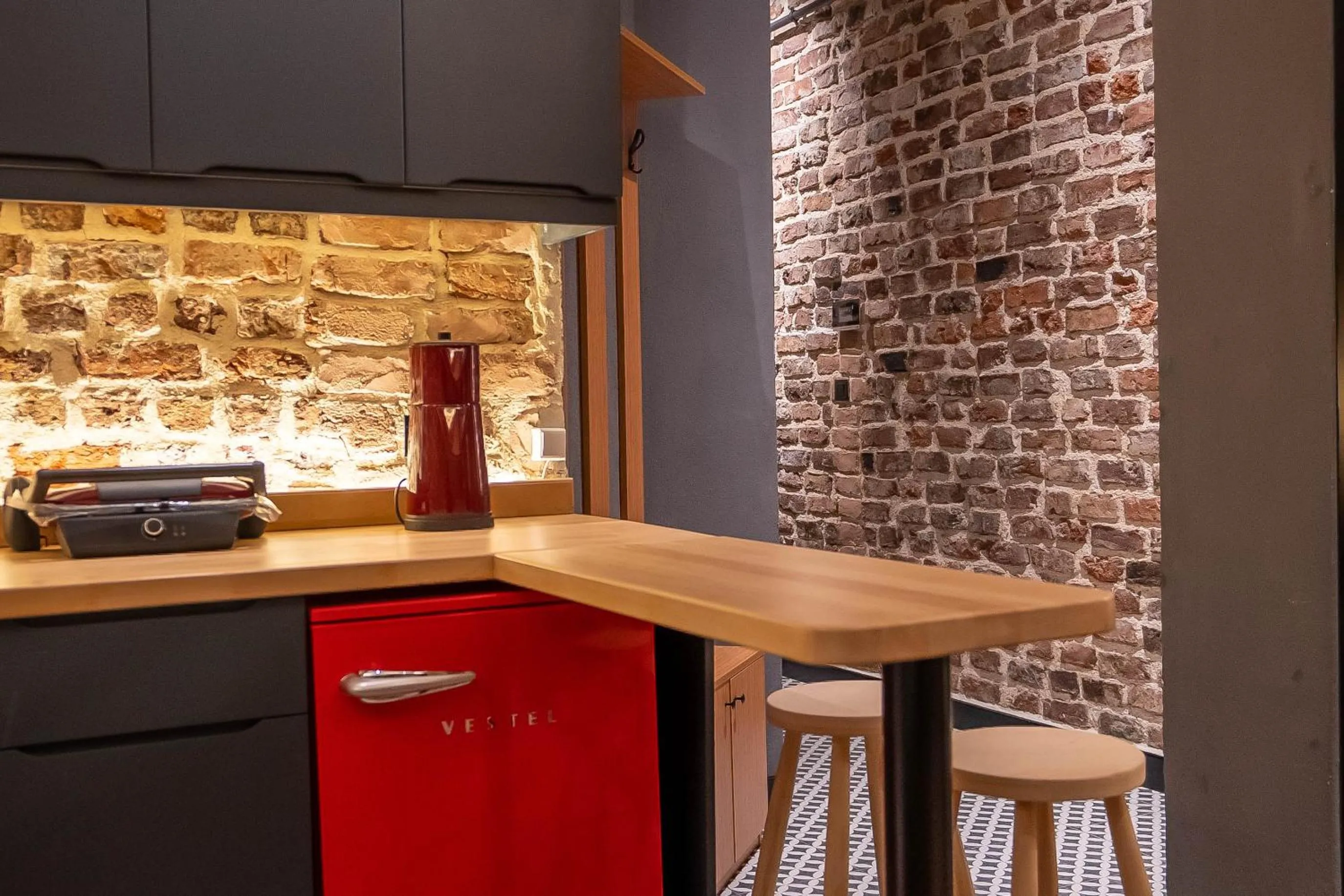 Kitchen or kitchenette in Alness Residence