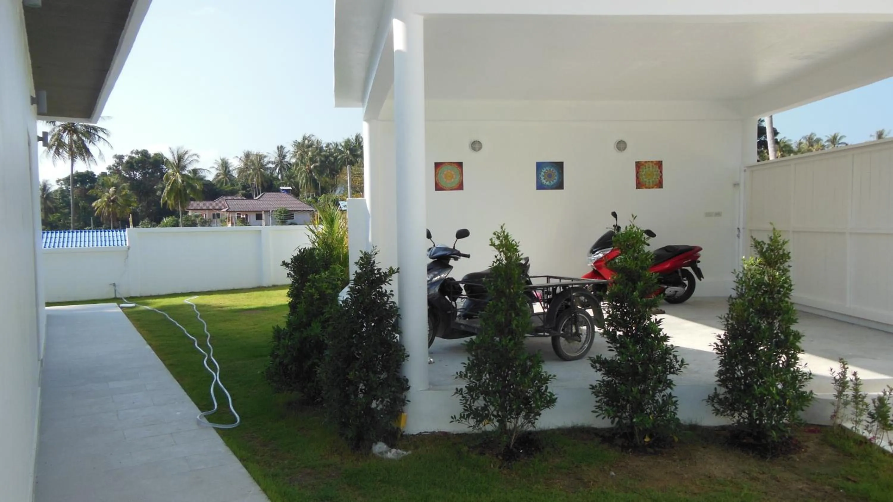 On site in The Inspiration Residence