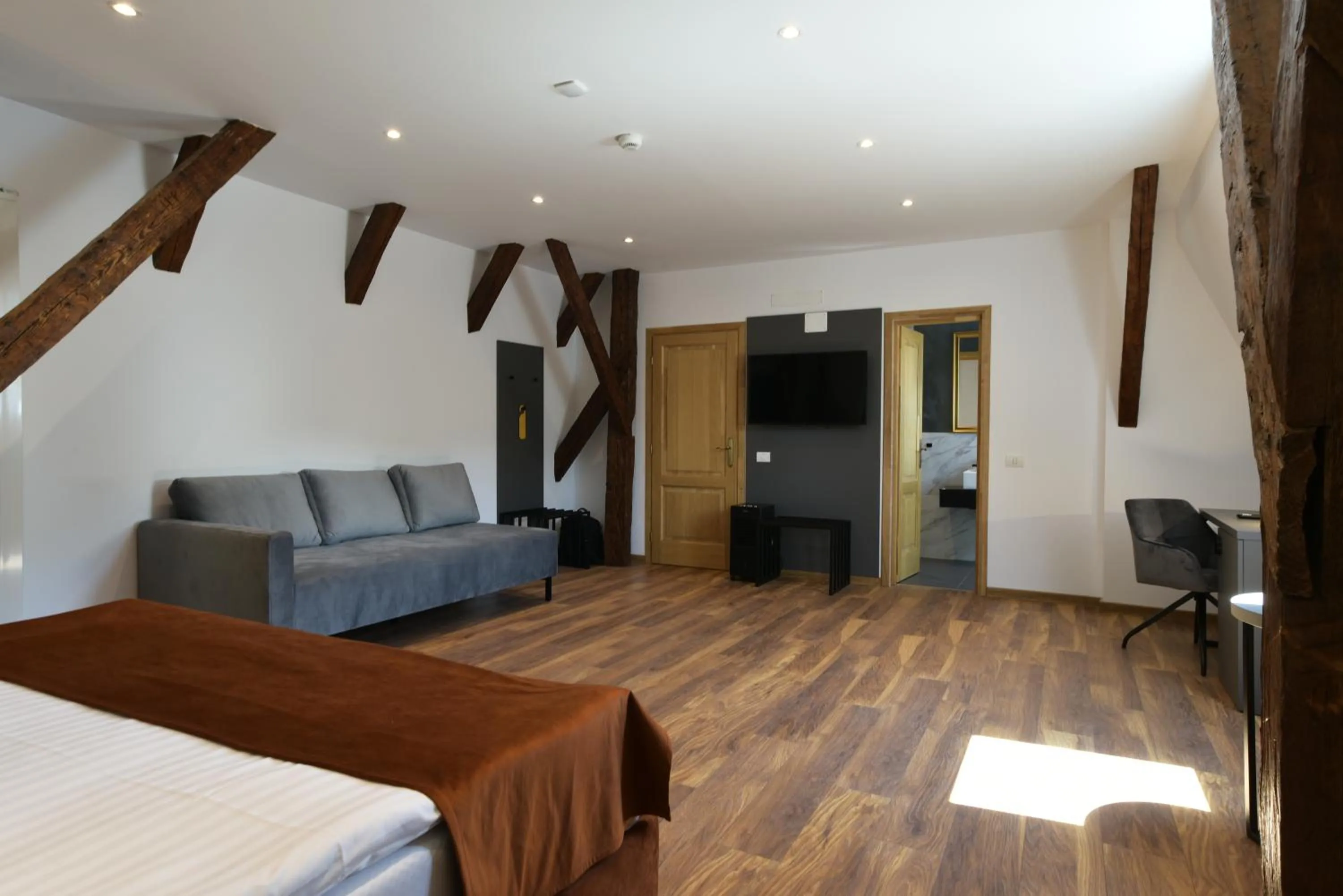 Photo of the whole room, Bed in Prinz Gregor