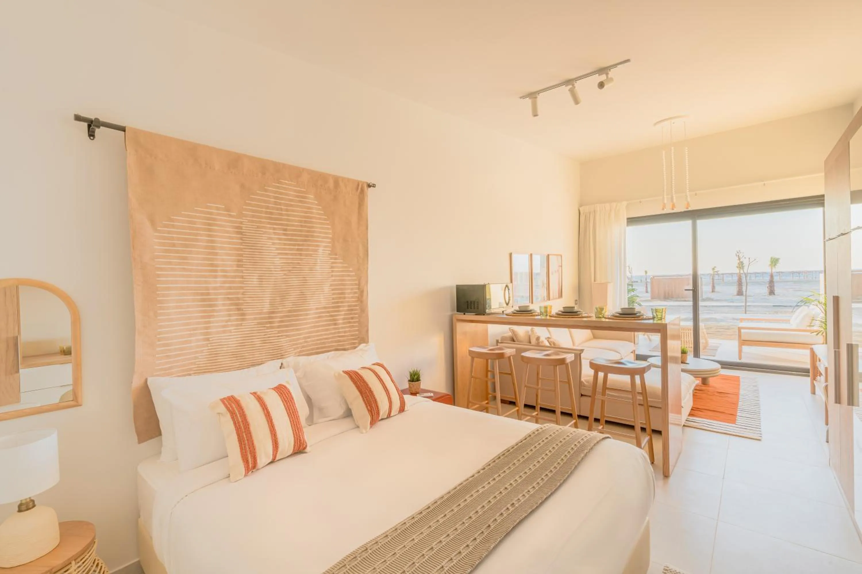 Bed in Lemon Spaces LIGHT- D bay North Coast