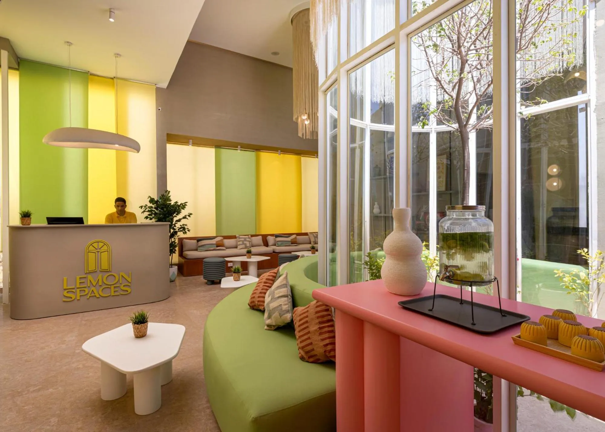 Lobby or reception in Lemon Spaces LIGHT- D bay North Coast