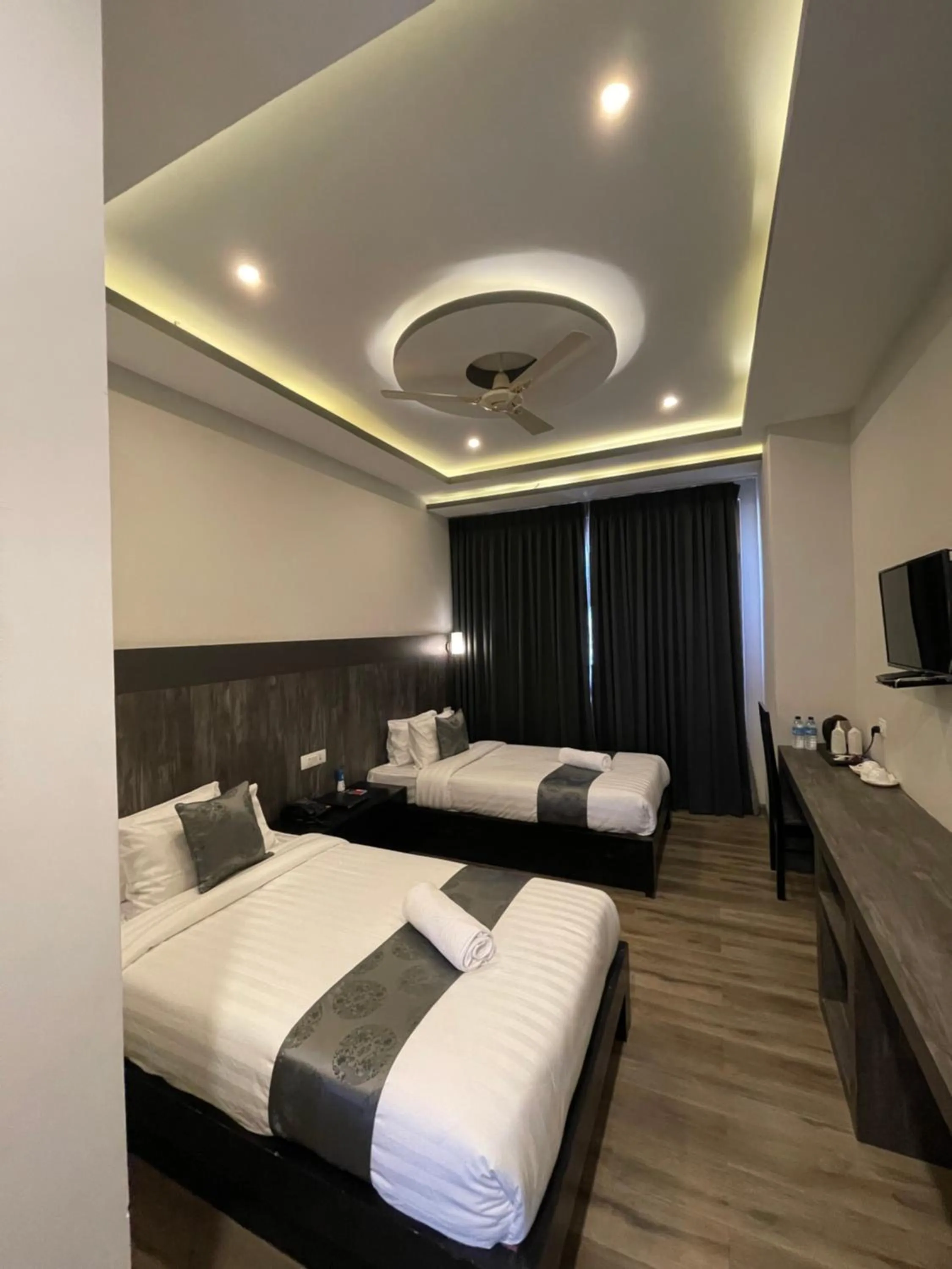 Bed in Yang Bhutan Hotel