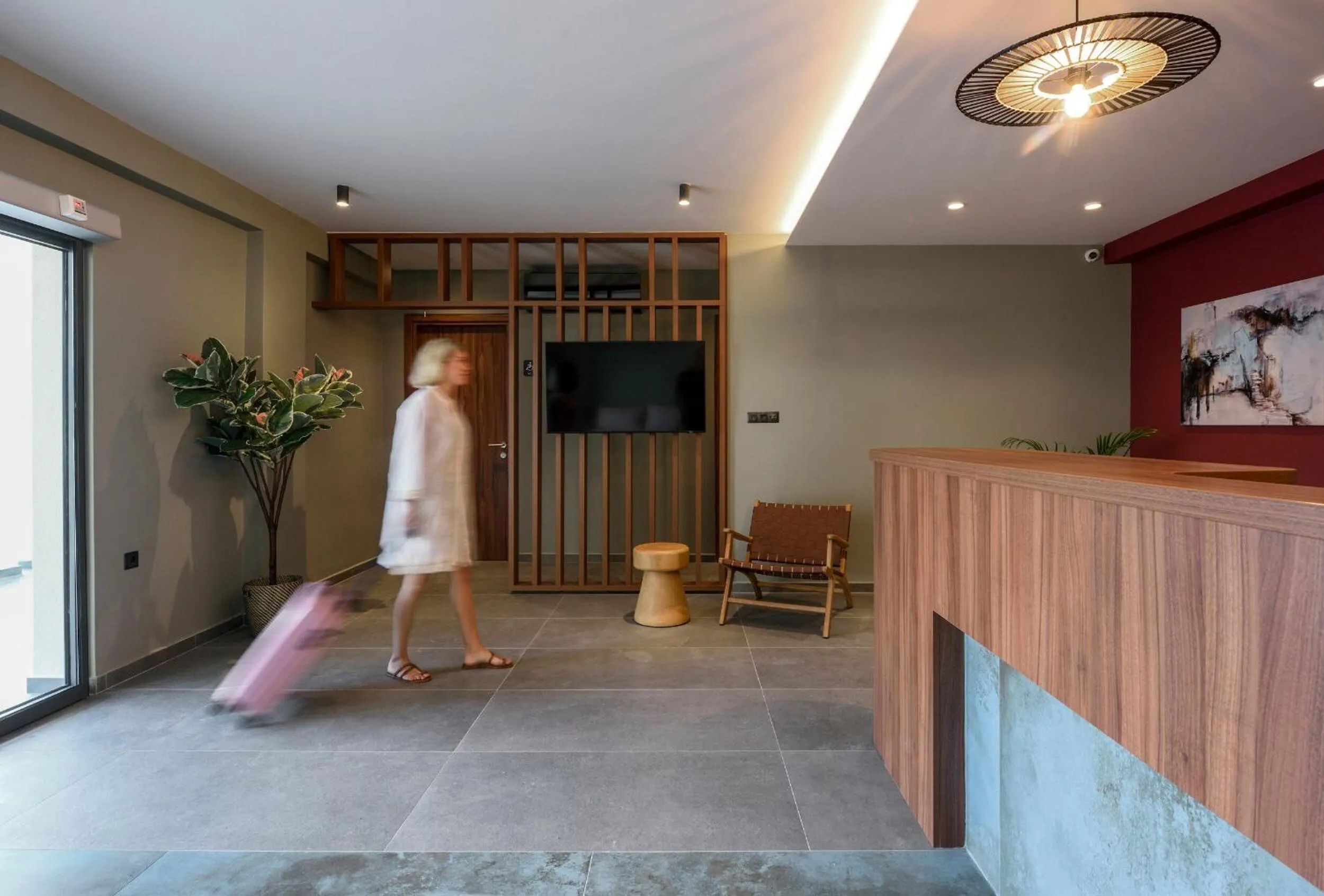 Lobby or reception in Amyntas Seafront Hotel - Adults Only