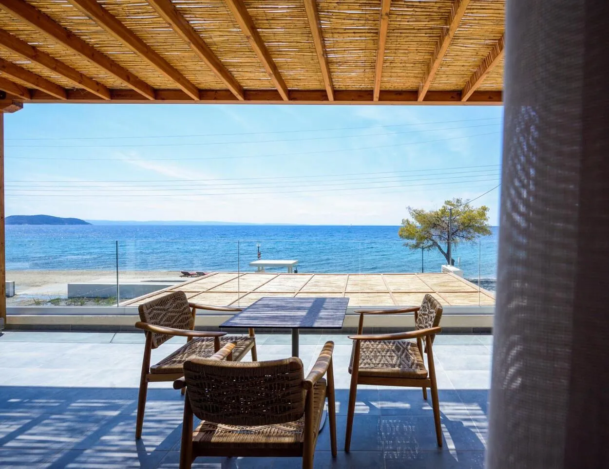 Amyntas Suite with Sea View in Amyntas Seafront Hotel