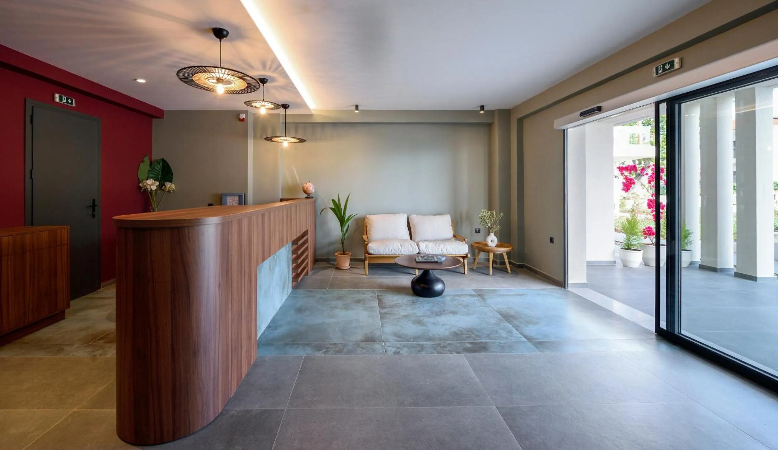 Lobby or reception in Amyntas Seafront Hotel - Adults Only