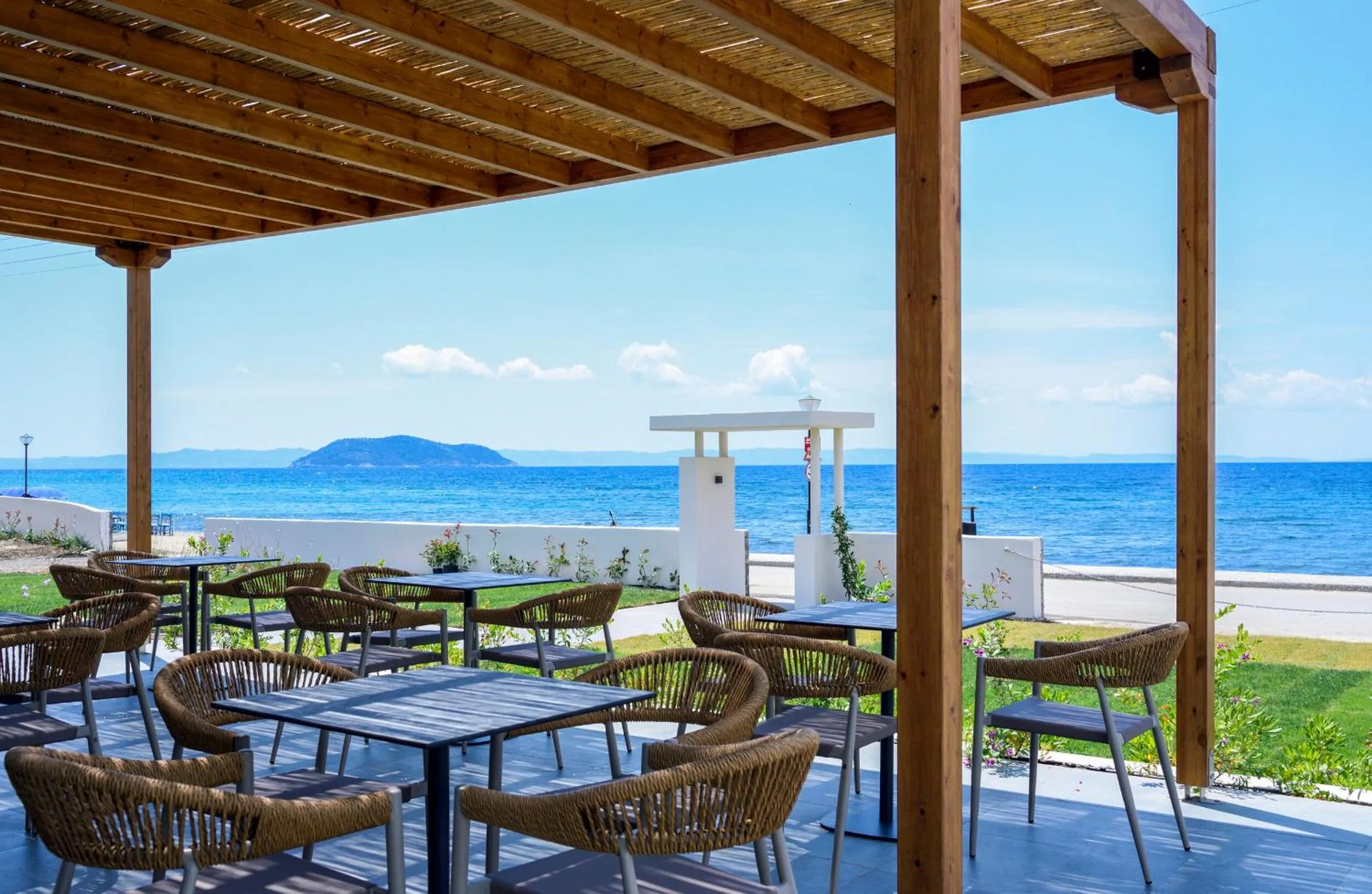 Seating area in Amyntas Seafront Hotel - Adults Only