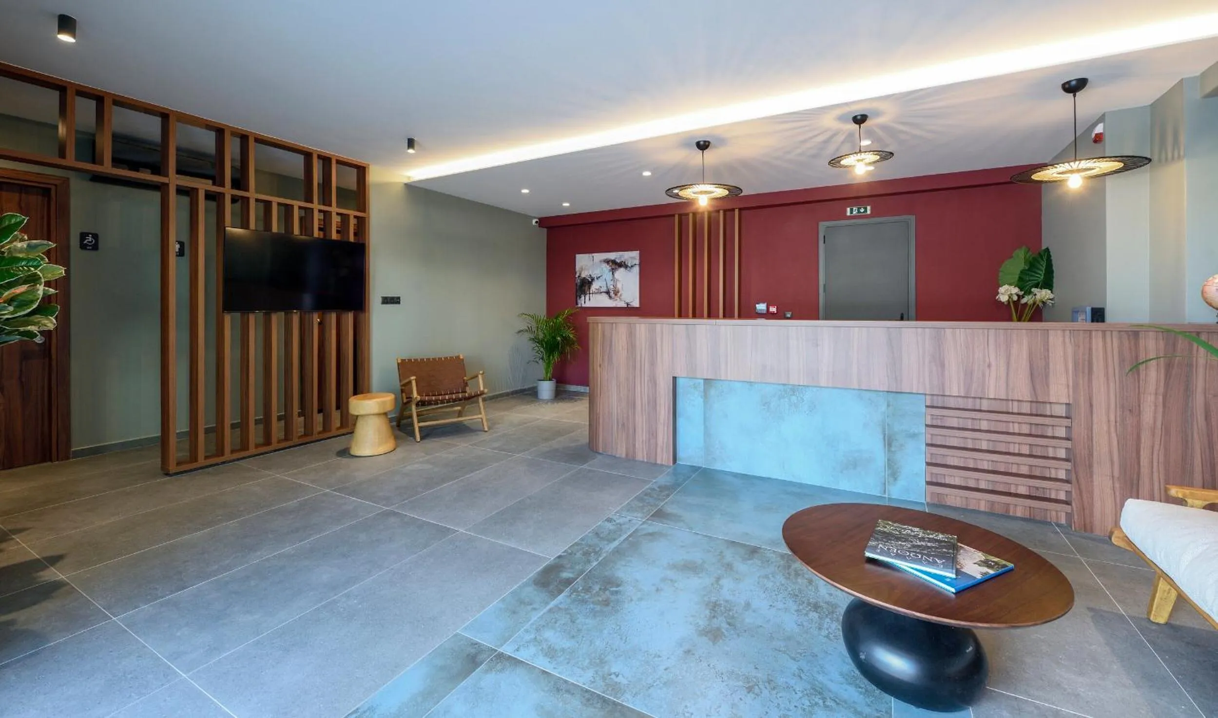 Lobby or reception in Amyntas Seafront Hotel - Adults Only