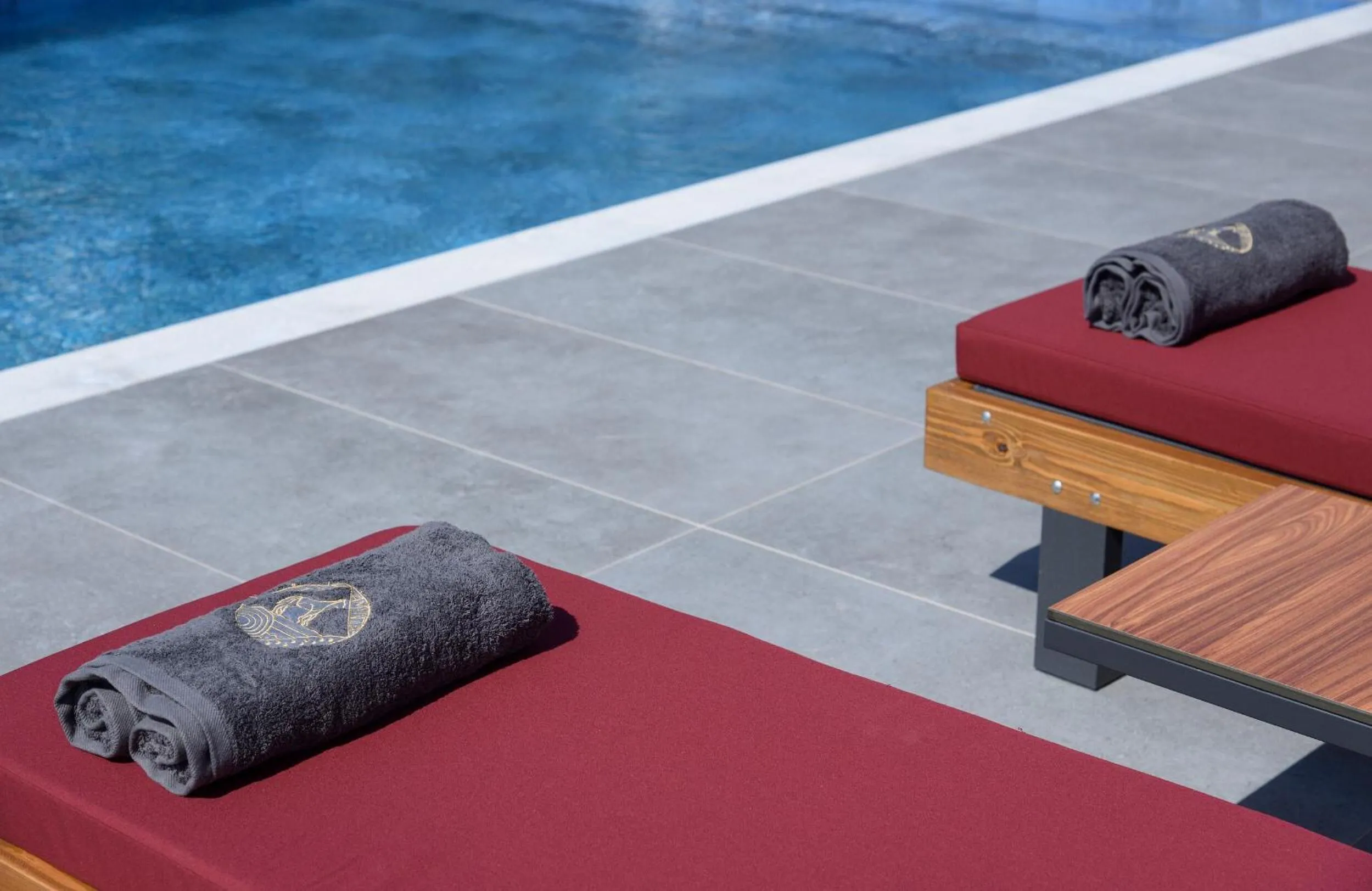 Swimming pool in Amyntas Seafront Hotel - Adults Only