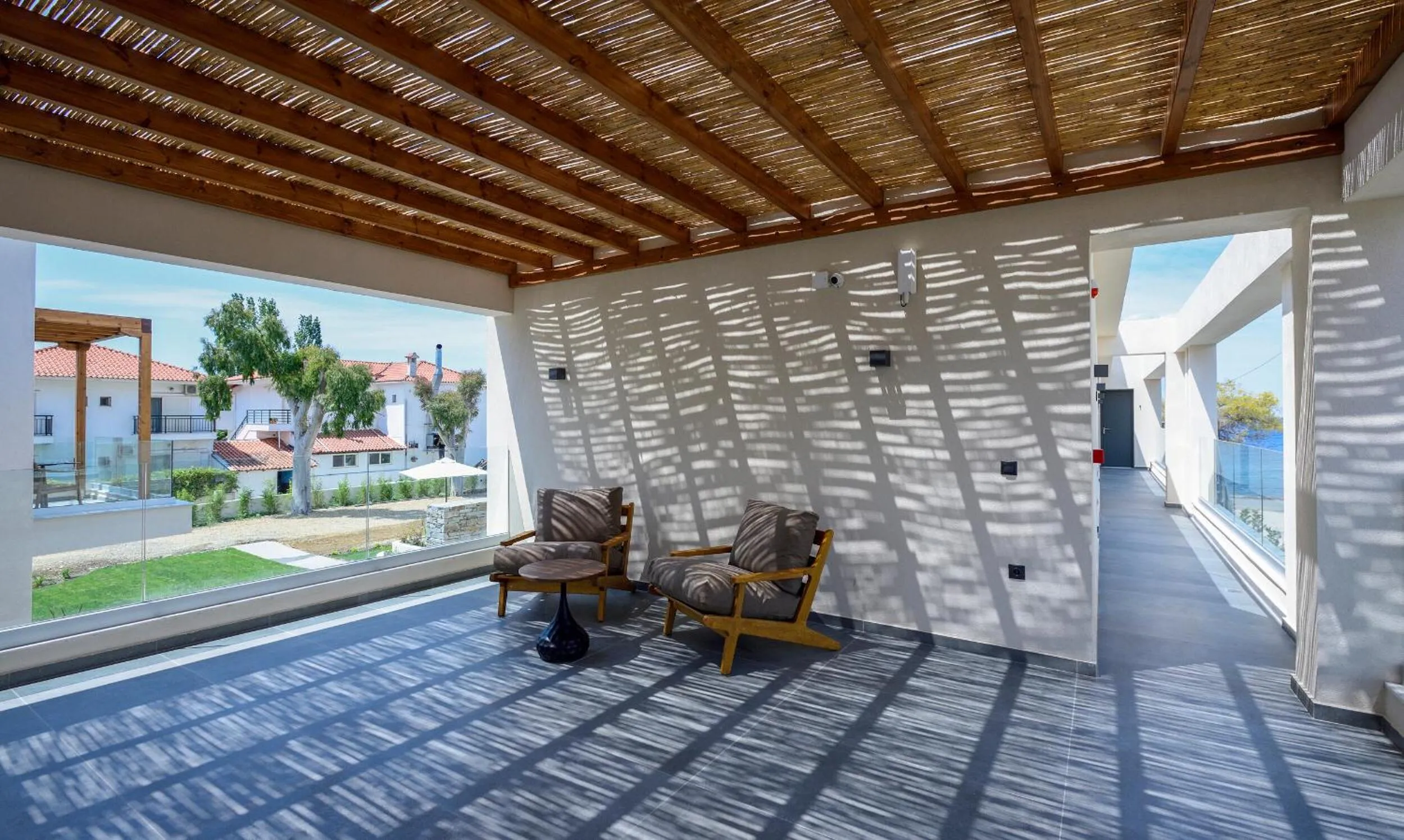 Seating area in Amyntas Seafront Hotel - Adults Only