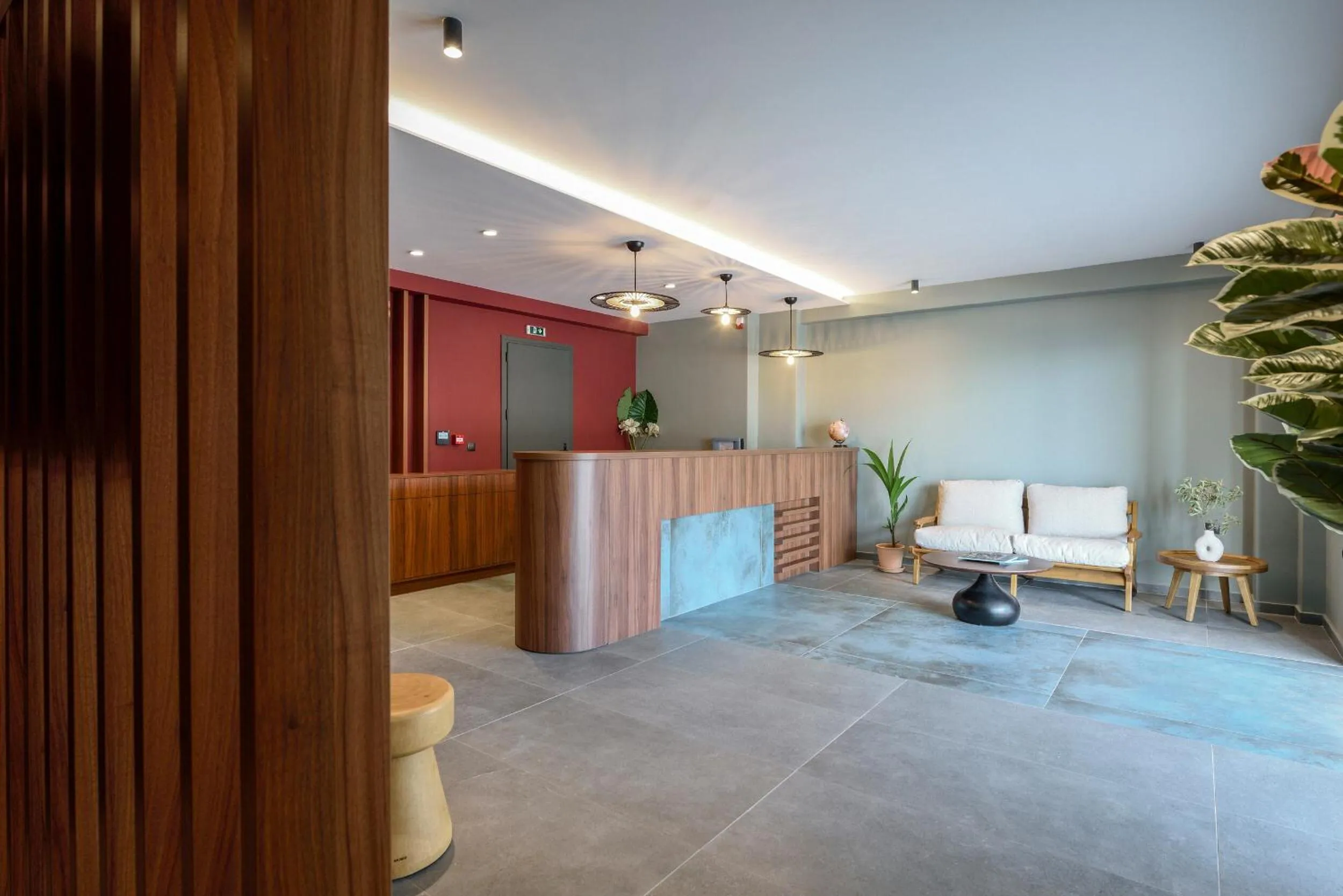 Lobby or reception in Amyntas Seafront Hotel - Adults Only