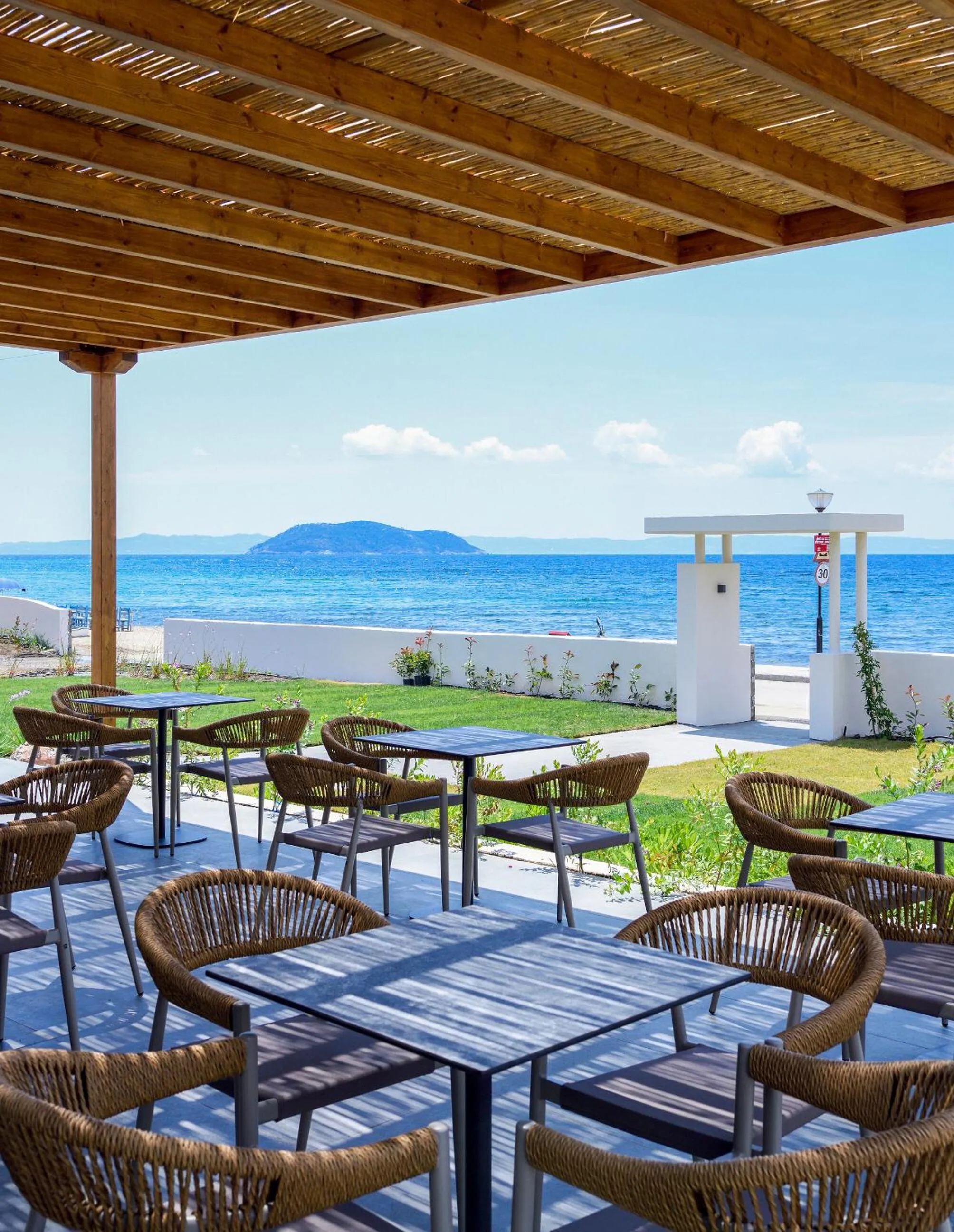 Seating area in Amyntas Seafront Hotel - Adults Only