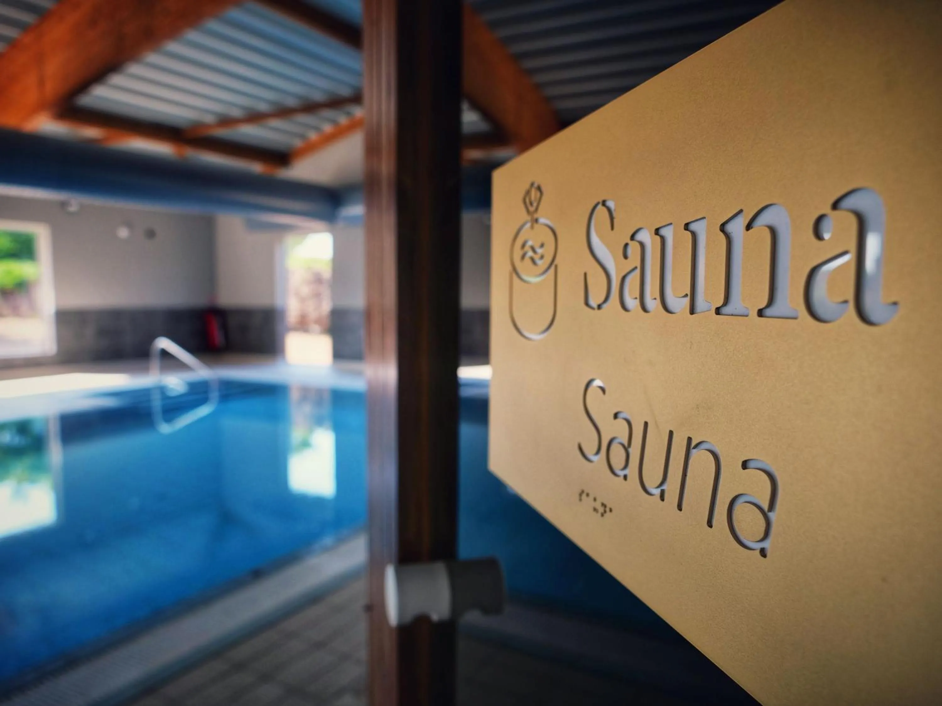 Sauna in Golden Tulip Dieppe Hôtel & Spa